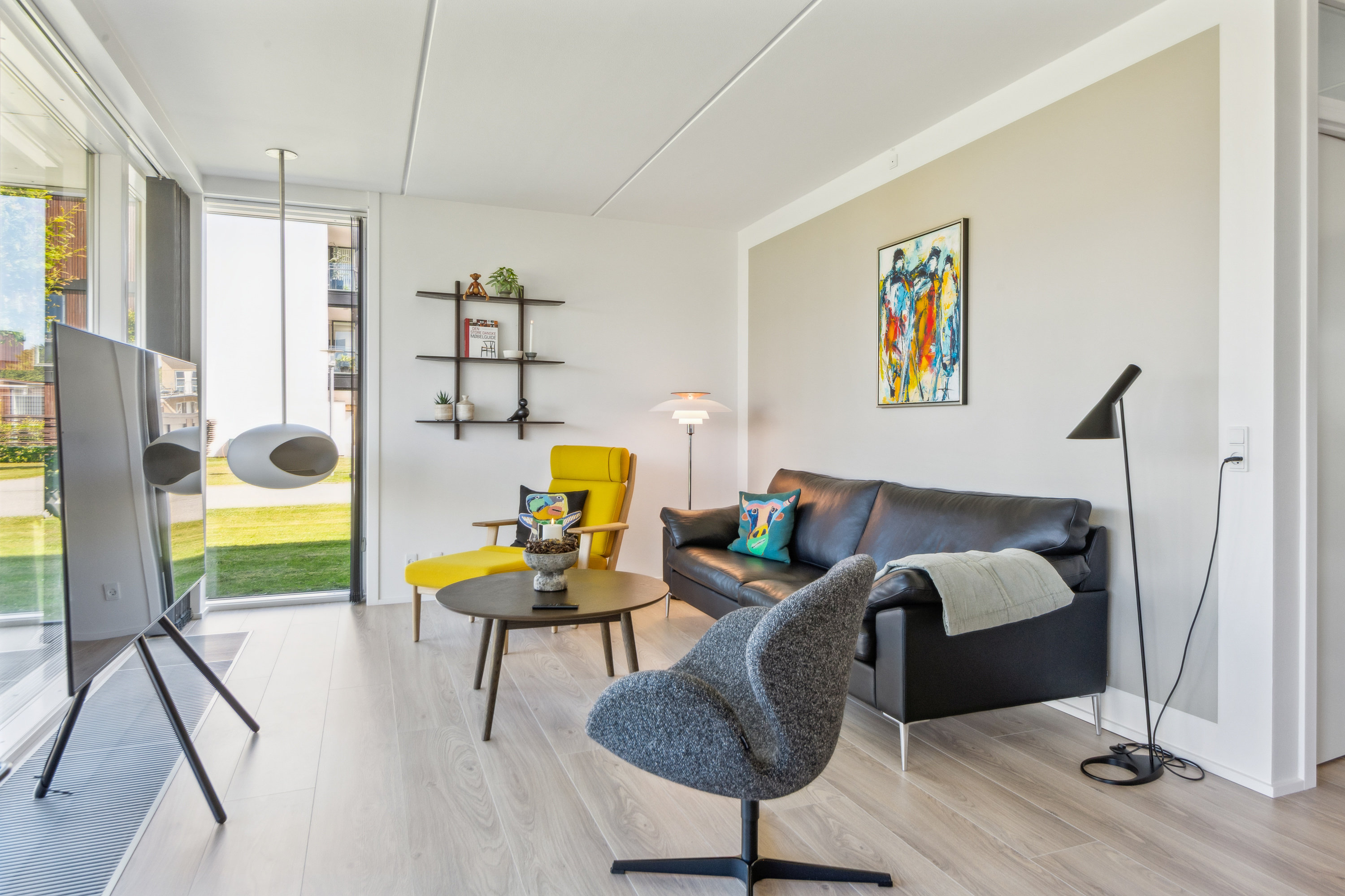 Fremhævet stue billede i fuldskærmstilstand. Billede af Søndertoft 5, st.. th., 9000 Aalborg