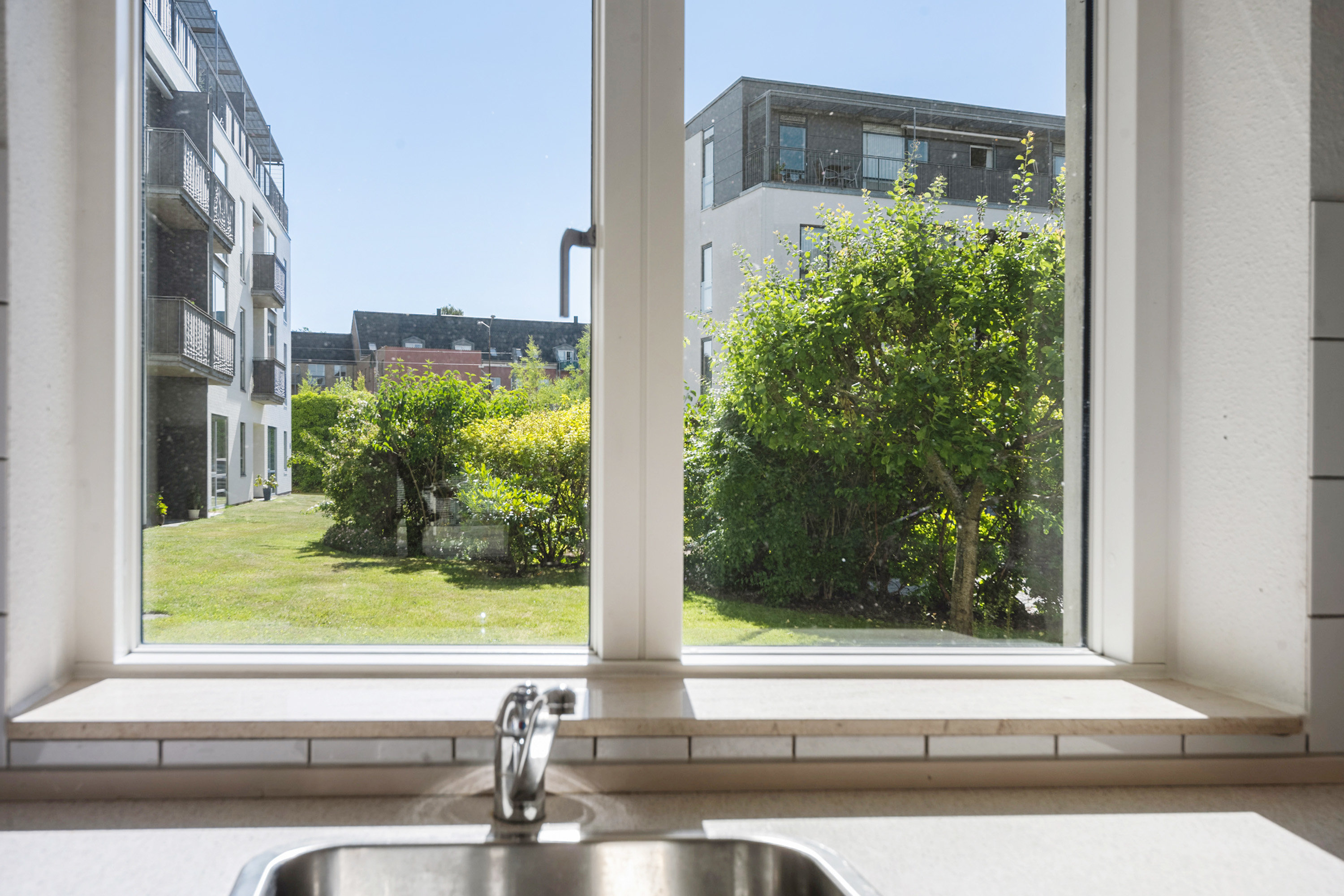 Fremhævet ejendommen billede i fuldskærmstilstand. Billede af Banegårdsparken 15, st.., Odder, 8300 Odder