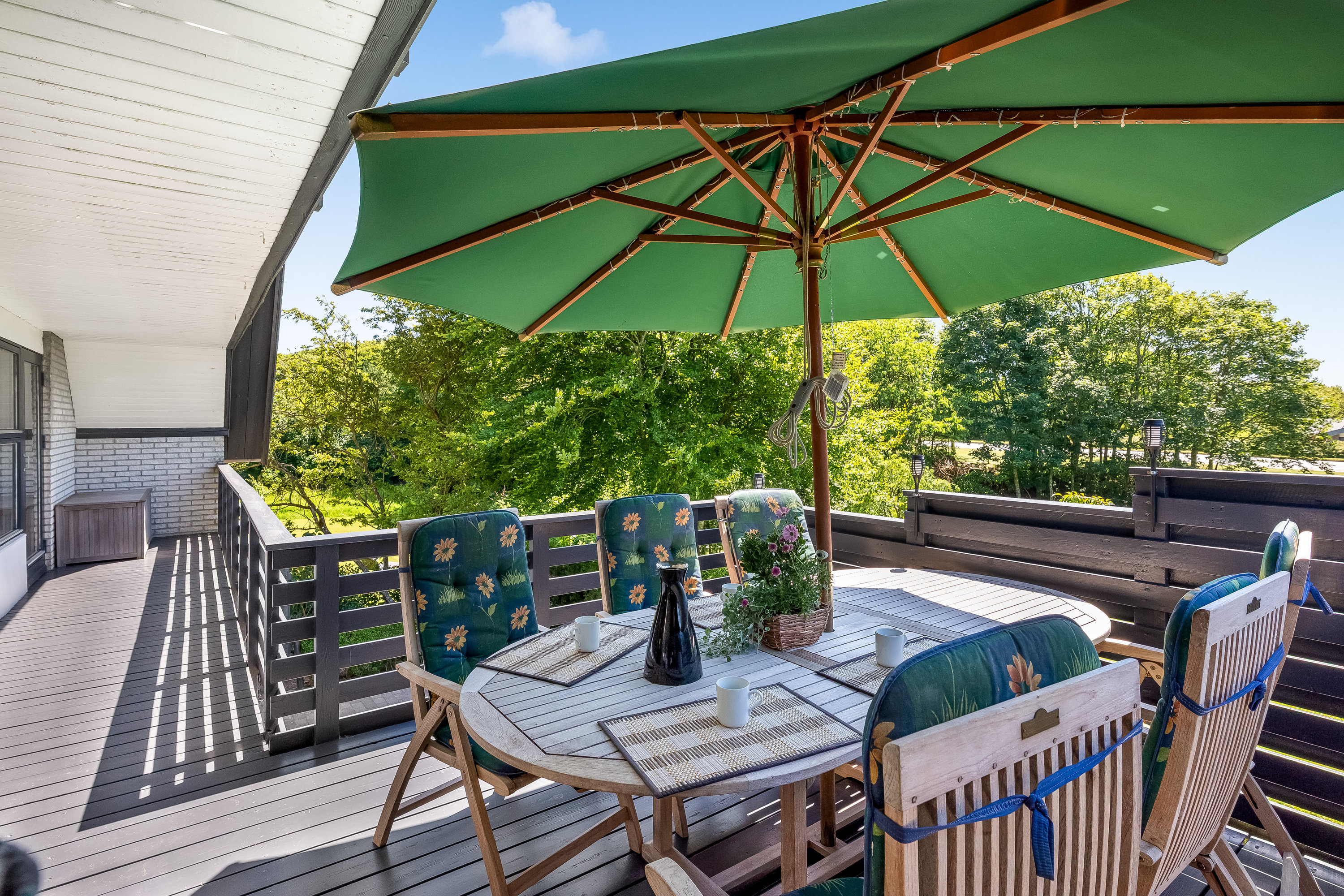 Fremhævet altan billede i fuldskærmstilstand. Billede af Solbakkevej 8, Nørlem, 7620 Lemvig