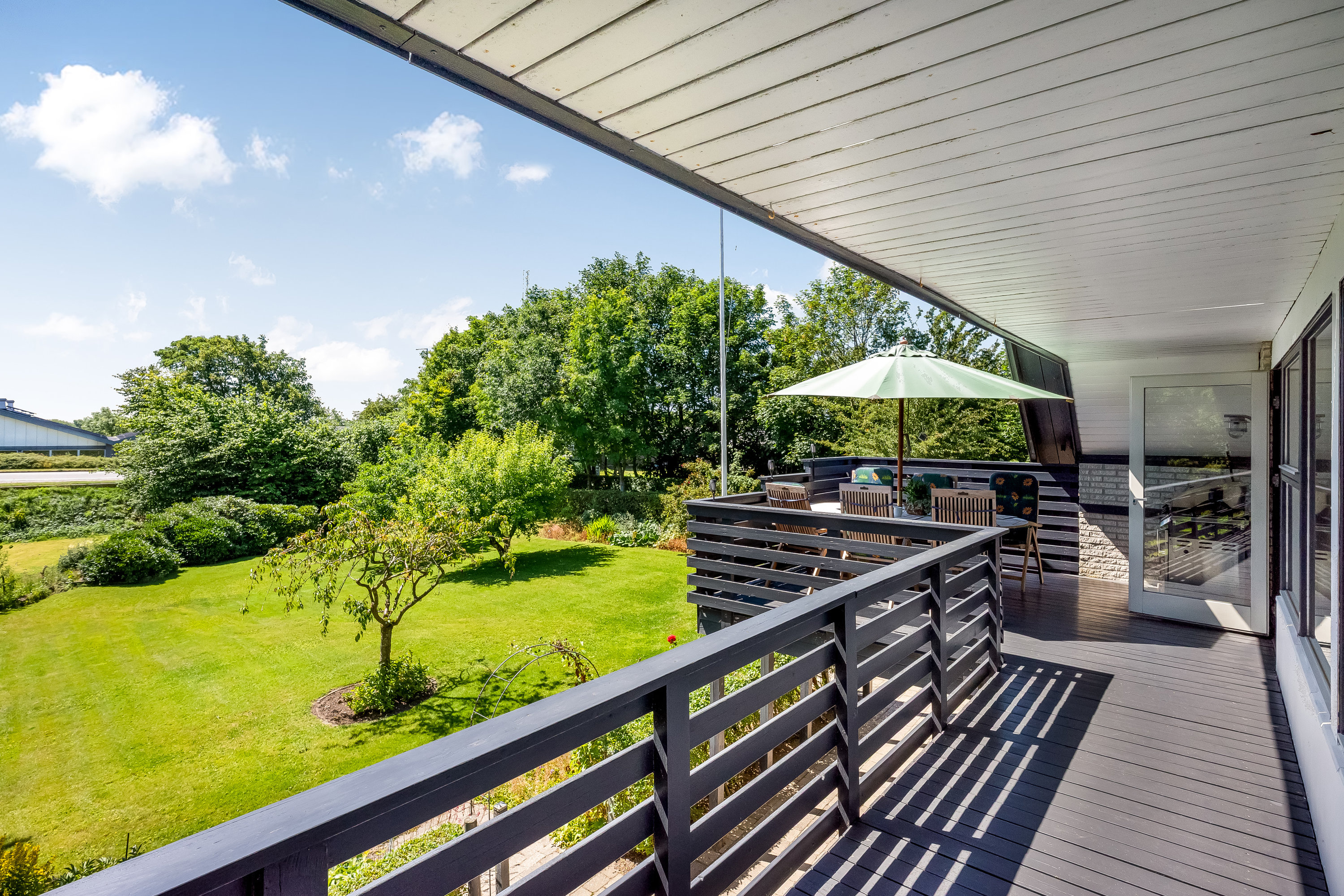 Fremhævet altan billede i fuldskærmstilstand. Billede af Solbakkevej 8, Nørlem, 7620 Lemvig