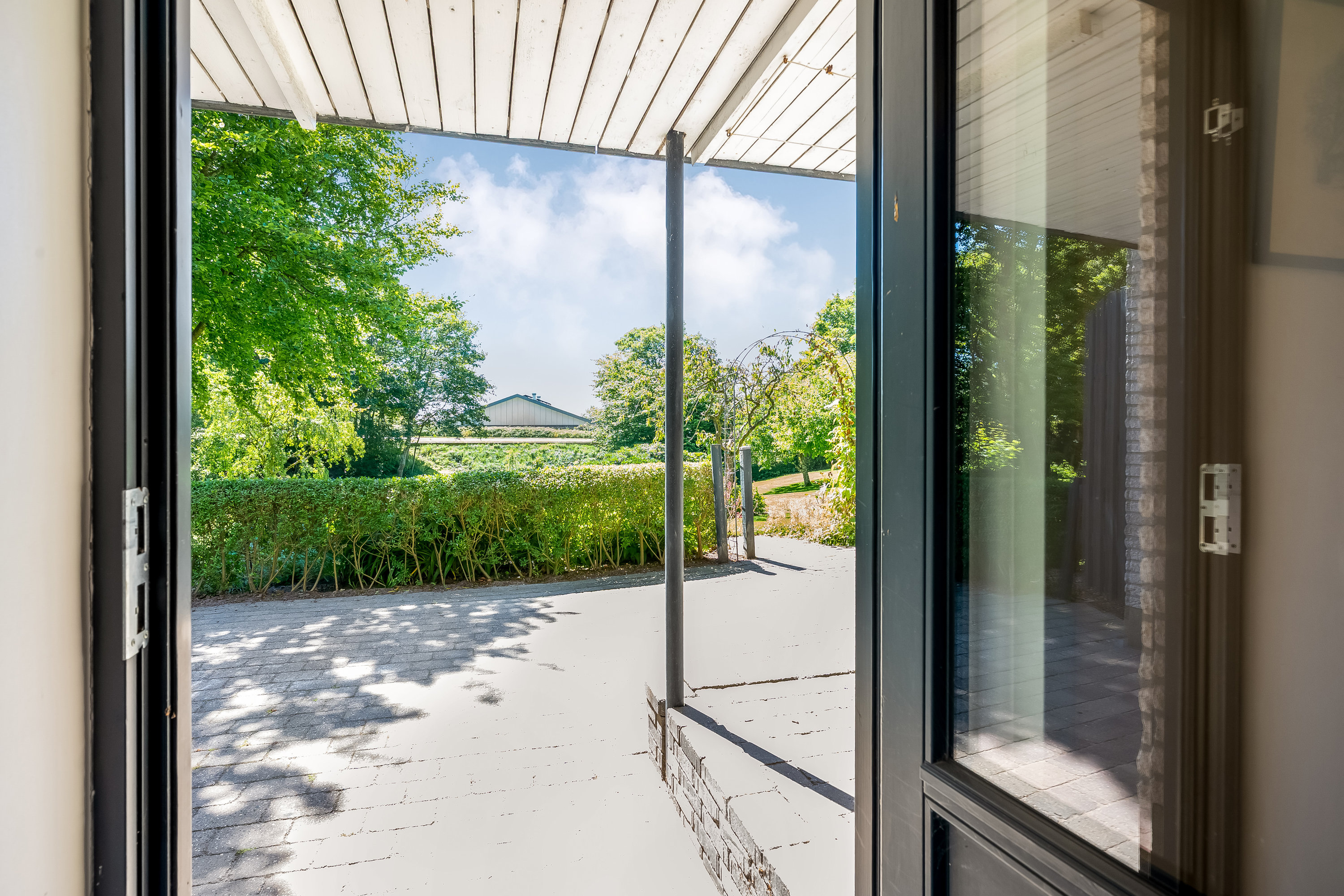 Fremhævet terrasse billede i fuldskærmstilstand. Billede af Solbakkevej 8, Nørlem, 7620 Lemvig