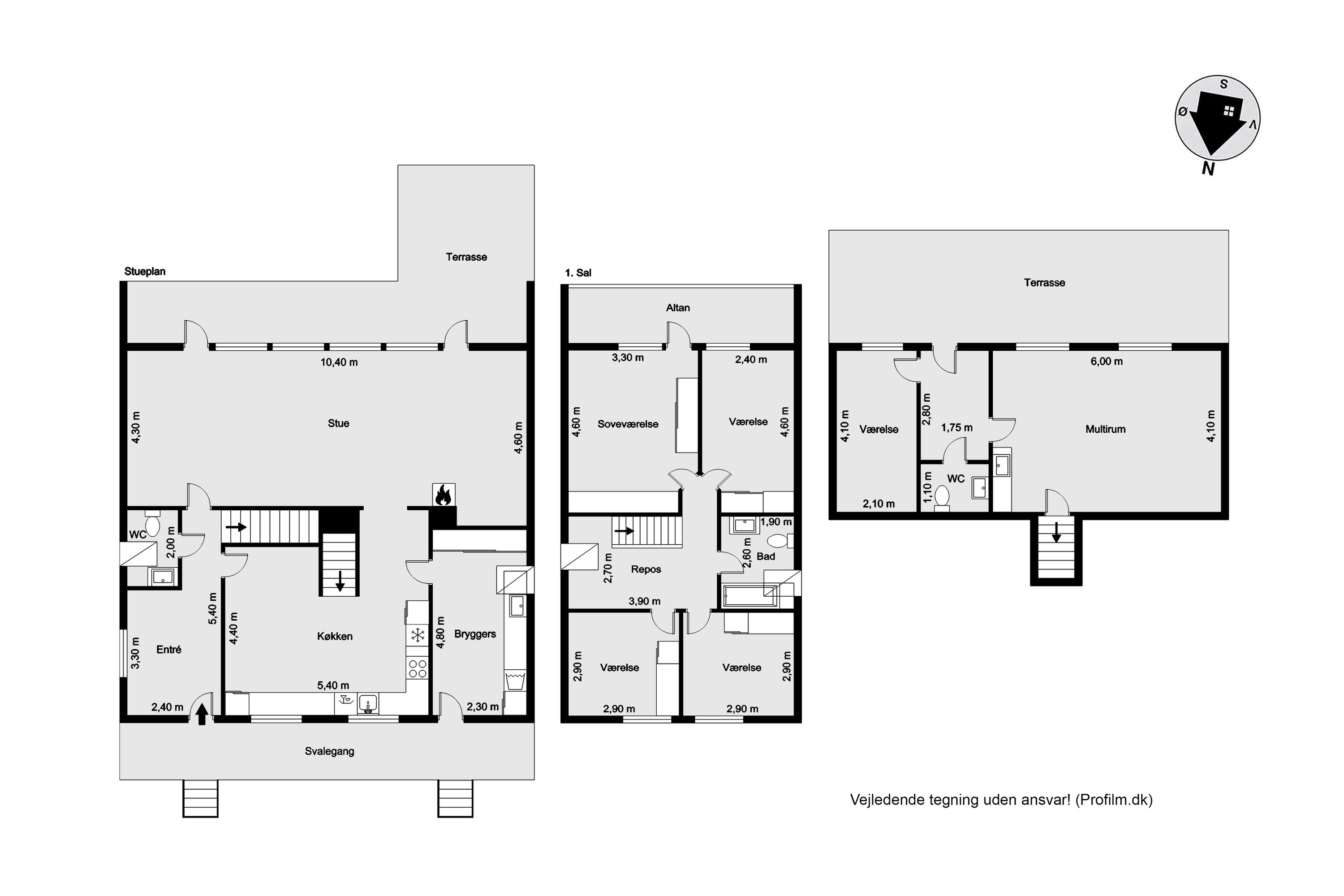 Plantegninger billede af Solbakkevej 8, Nørlem, 7620 Lemvig