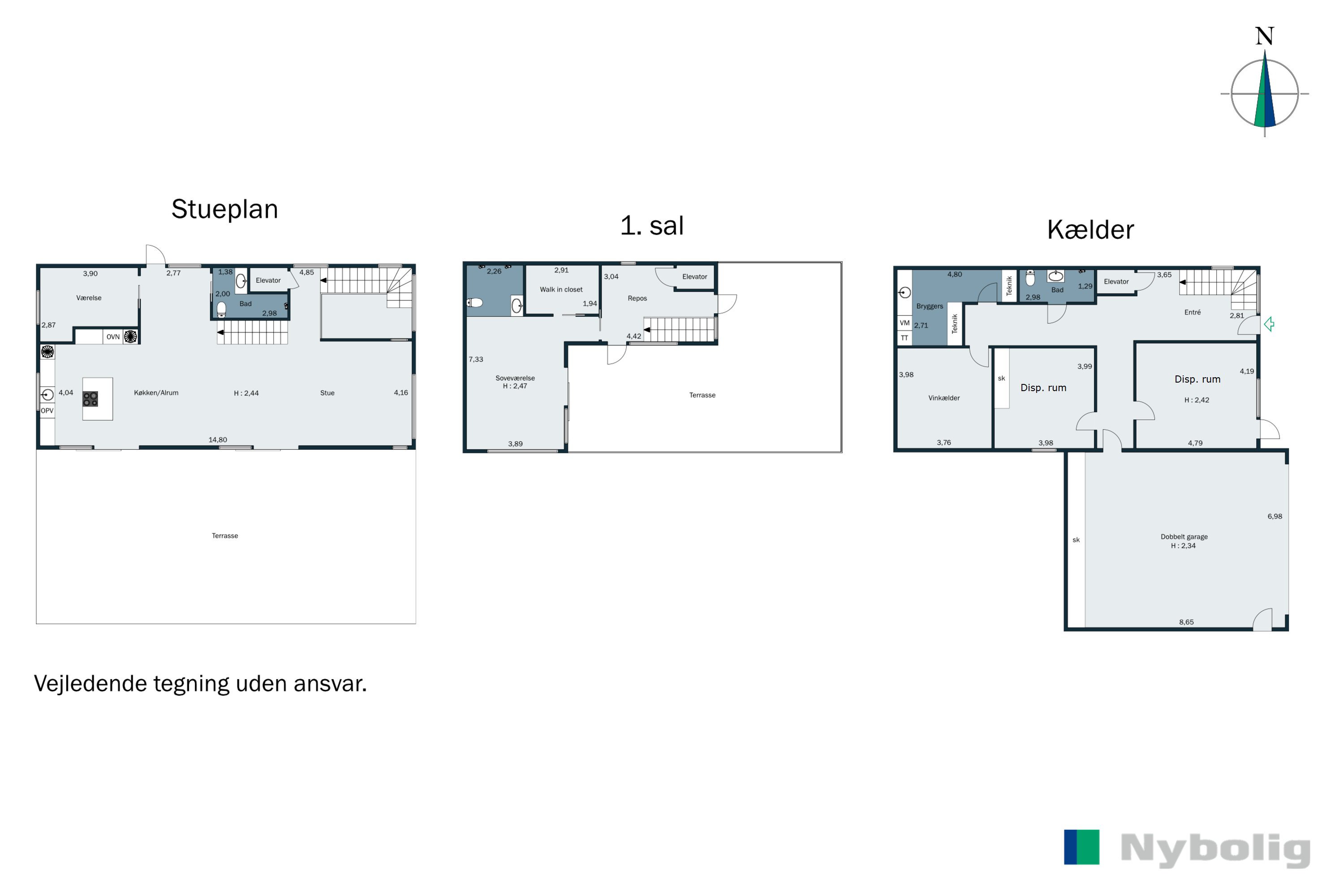 Plantegninger billede af Torvald Køhlsvej 41, 8300 Odder