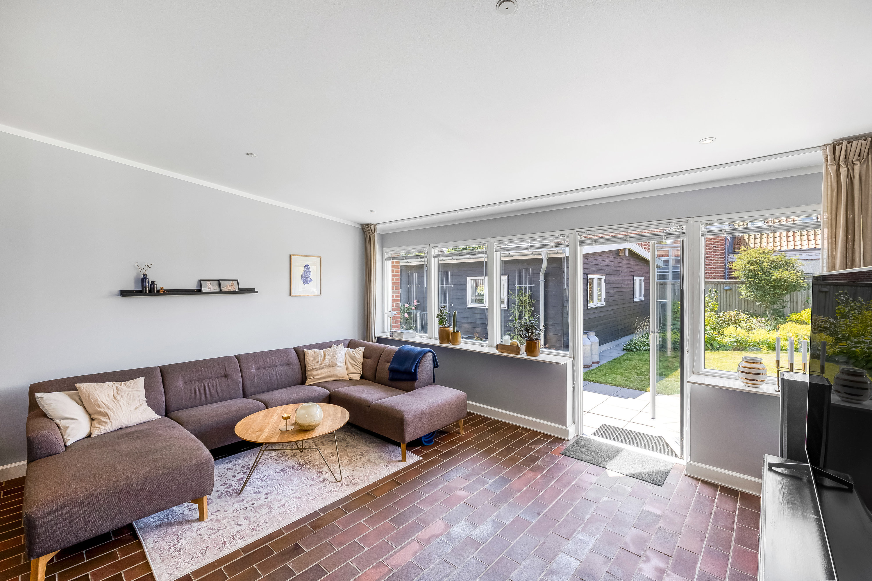 Fremhævet stue billede i fuldskærmstilstand. Billede af Hoffgaardsvej 10, 6950 Ringkøbing