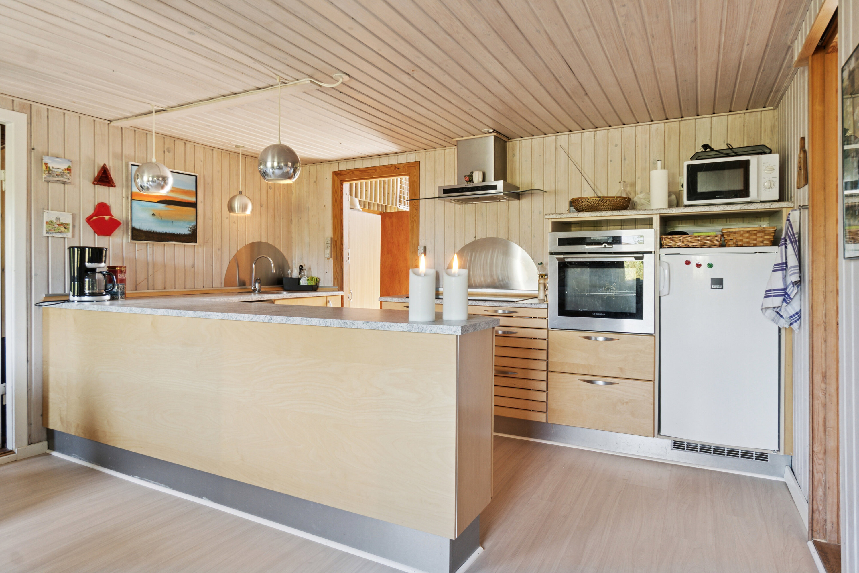 Fremhævet køkken billede i fuldskærmstilstand. Billede af Hybenvej 17, Kobæk, 4230 Skælskør