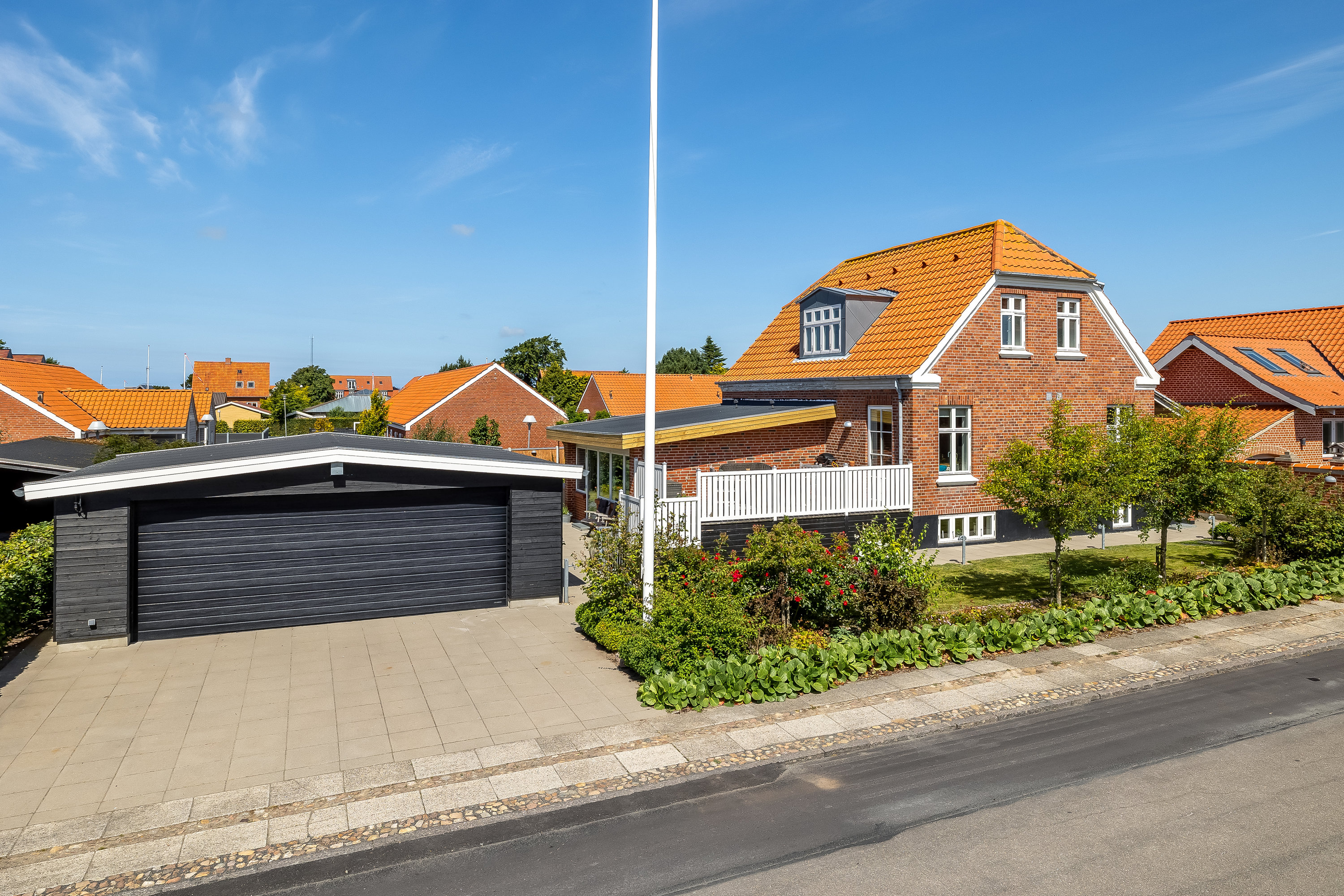 Miniaturebillede 1: facade. Billede af Hoffgaardsvej 10, 6950 Ringkøbing