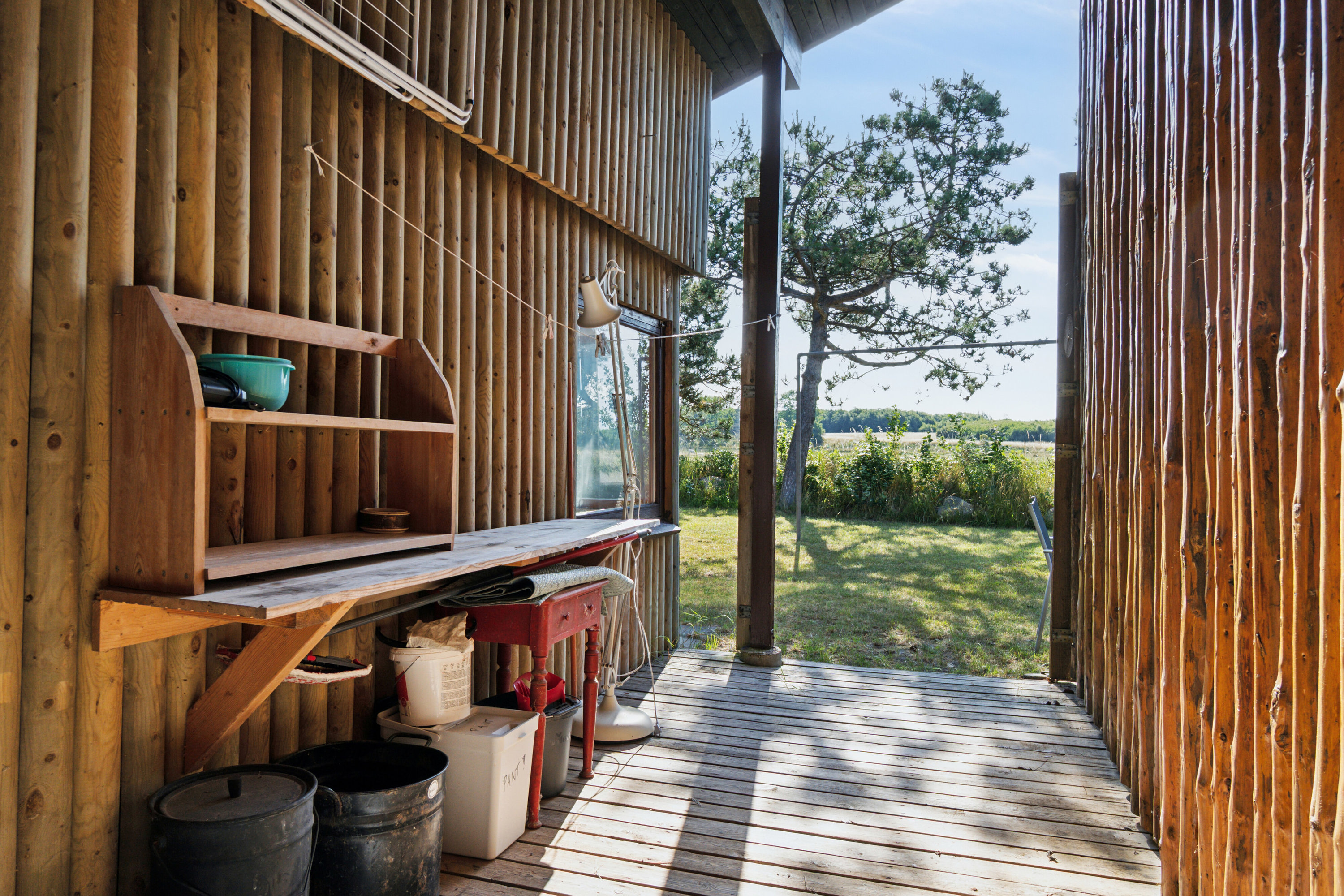 Fremhævet overdækket terrasse billede i fuldskærmstilstand. Billede af Hybenvej 17, Kobæk, 4230 Skælskør