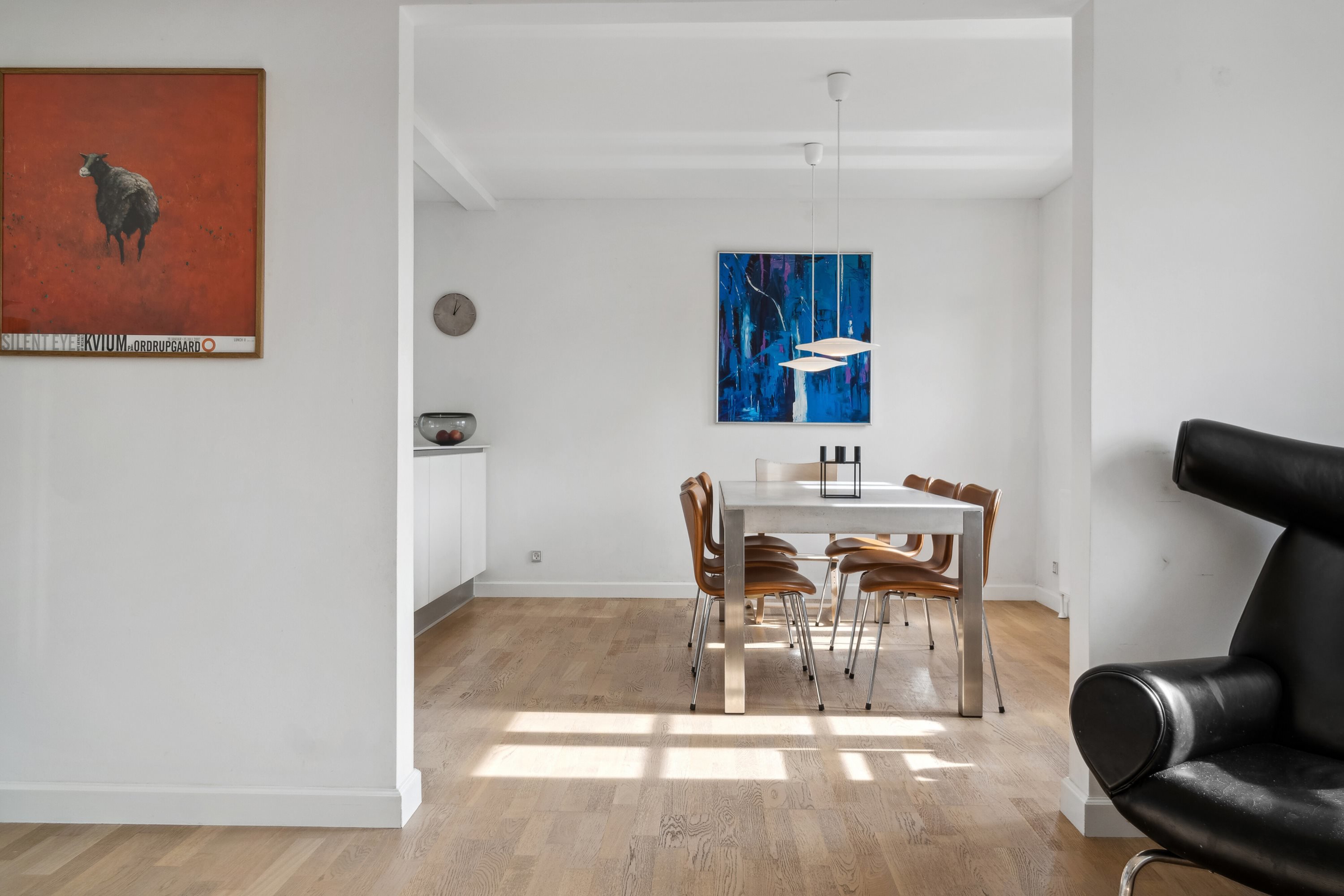 Fremhævet køkken/alrum billede i fuldskærmstilstand. Billede af Bøghsvej 2A, Stilling, 8660 Skanderborg