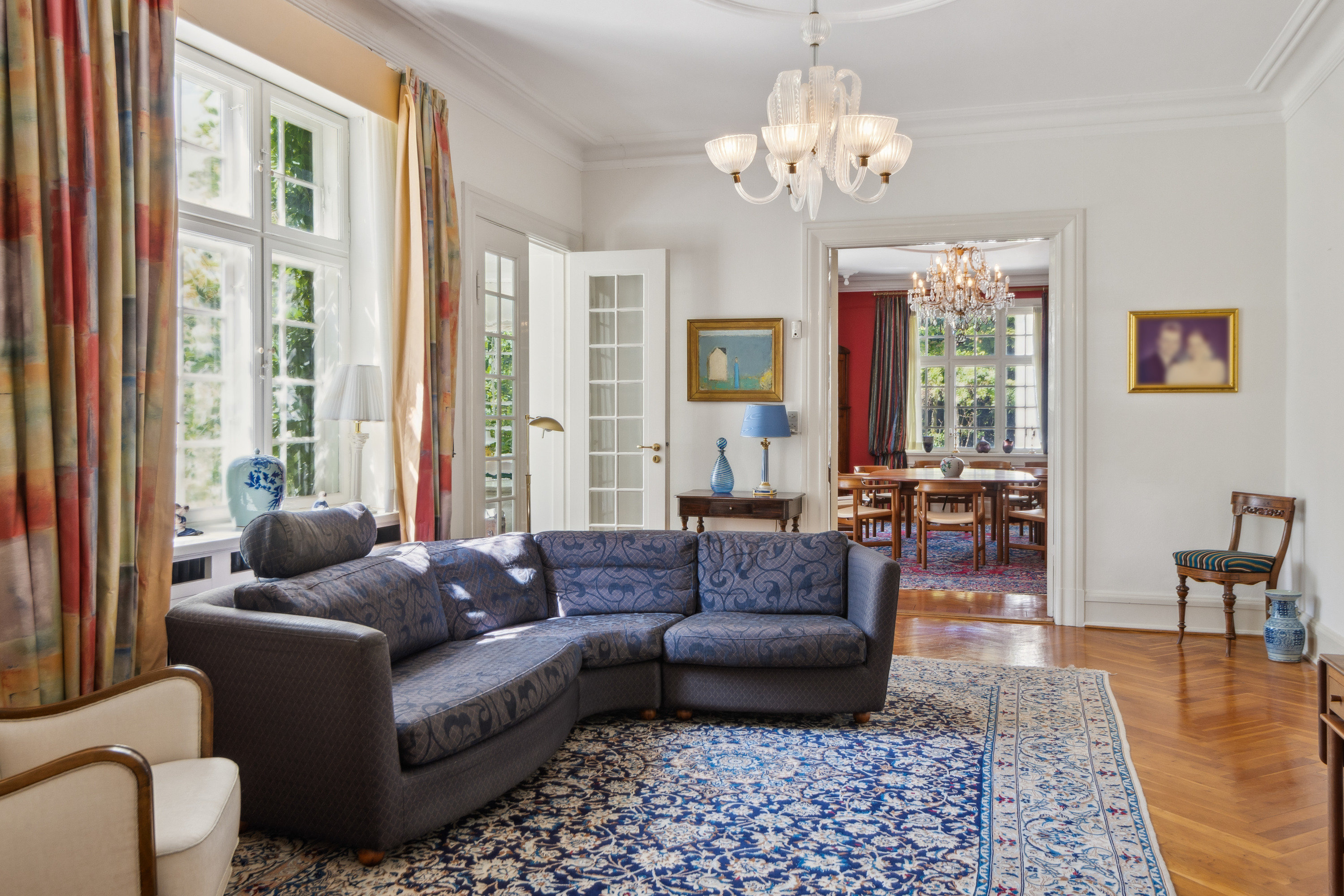 Fremhævet stue billede i fuldskærmstilstand. Billede af Klostermarken 43, 9000 Aalborg