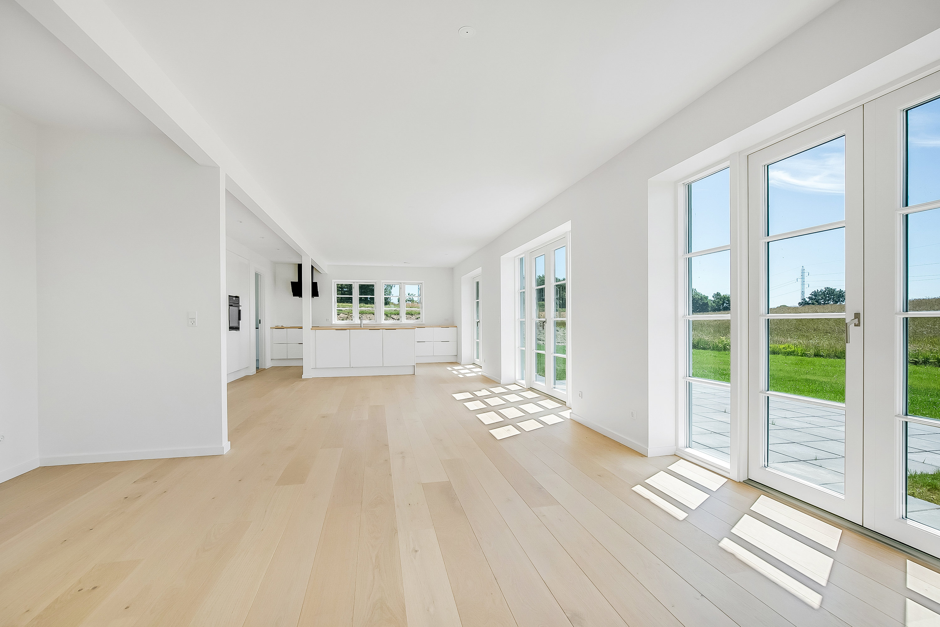 Fremhævet stue billede i fuldskærmstilstand. Billede af Enghaven 79, Grejs, 7100 Vejle