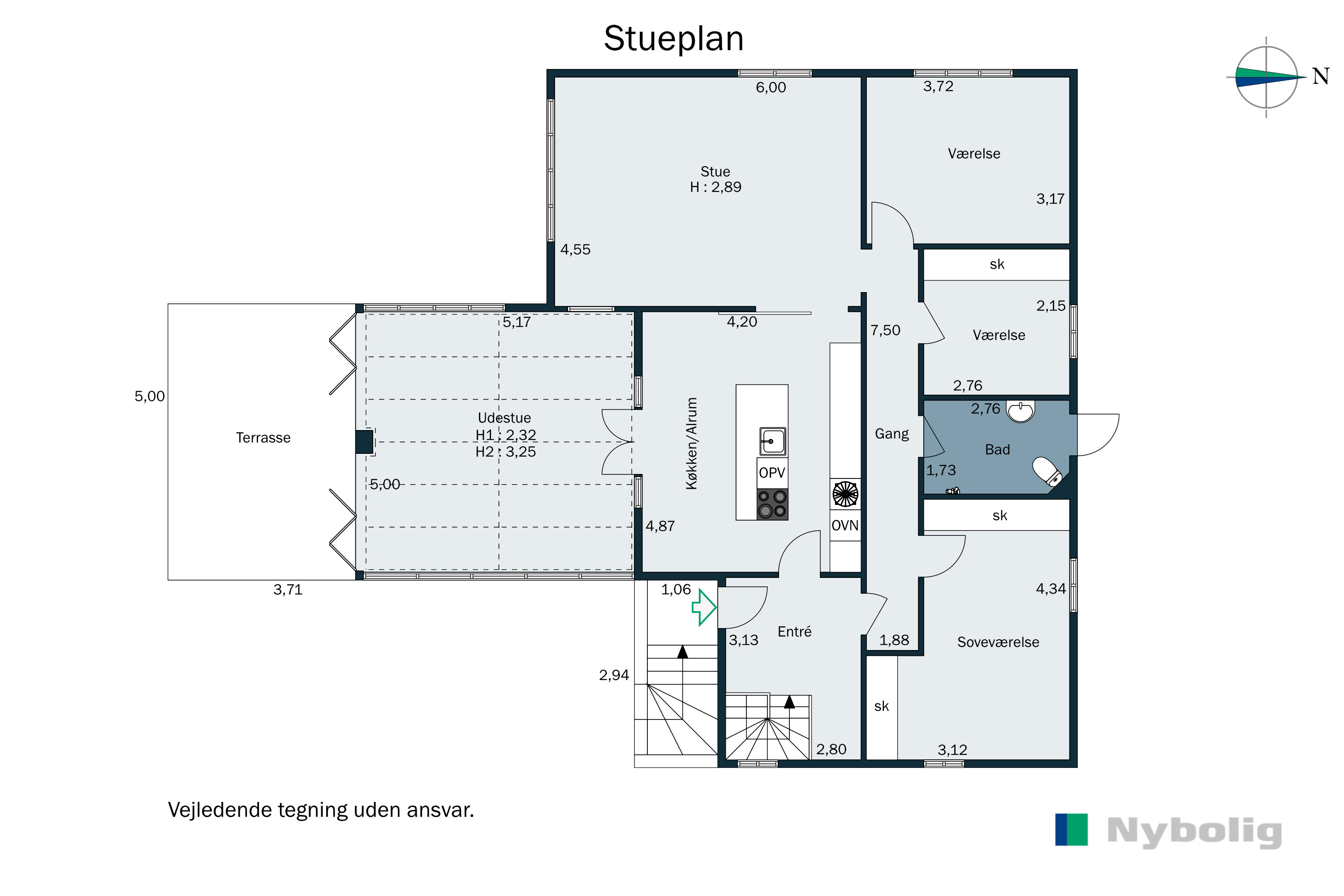 Plantegninger billede af Dyssegårdsvej 8, 2900 Hellerup