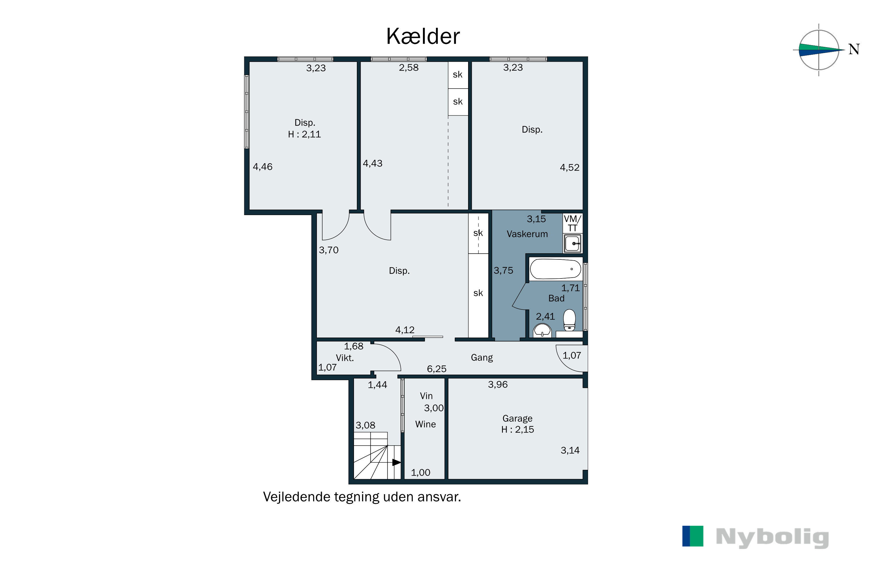 Plantegninger billede af Dyssegårdsvej 8, 2900 Hellerup