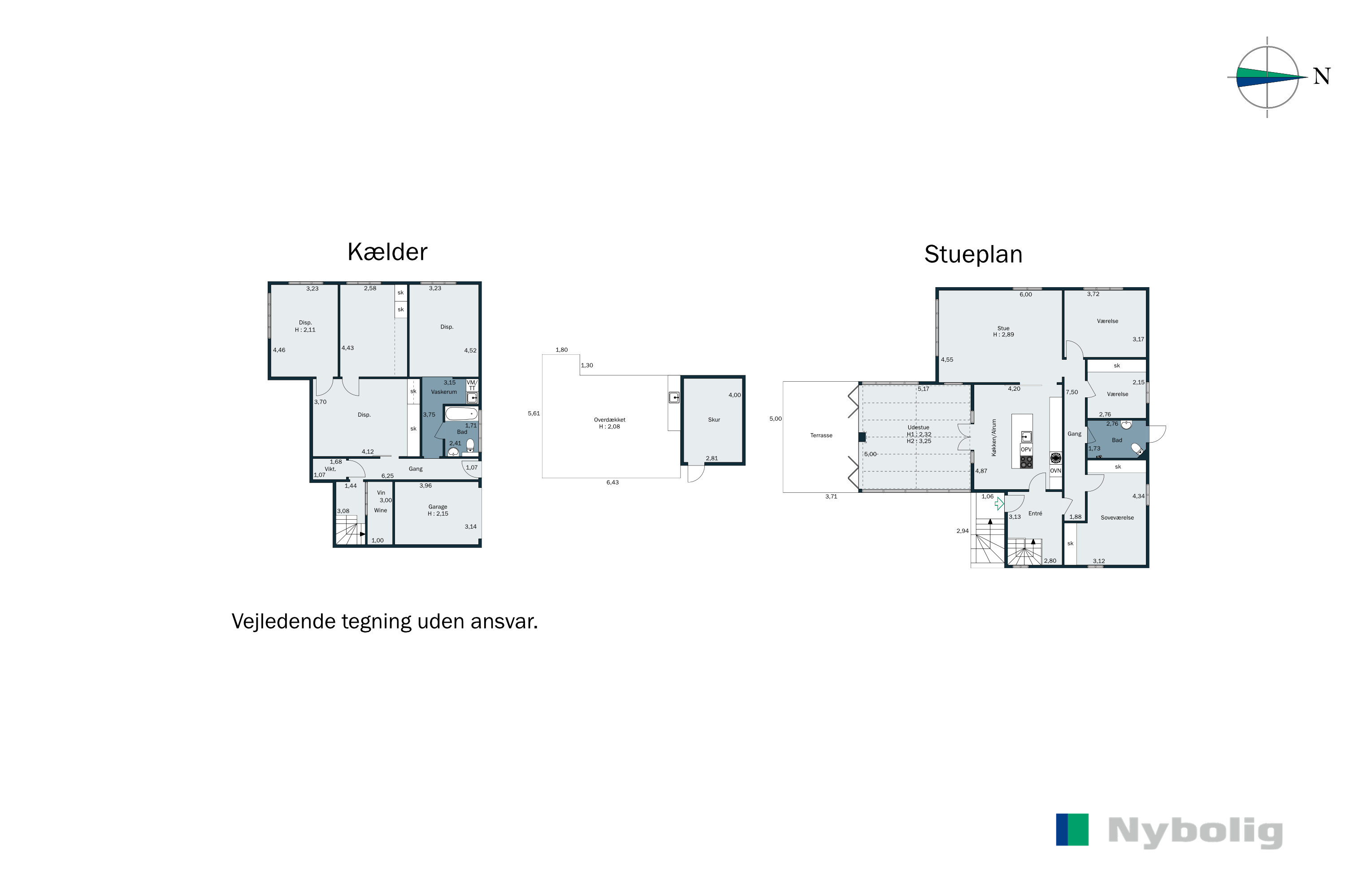Plantegninger billede af Dyssegårdsvej 8, 2900 Hellerup