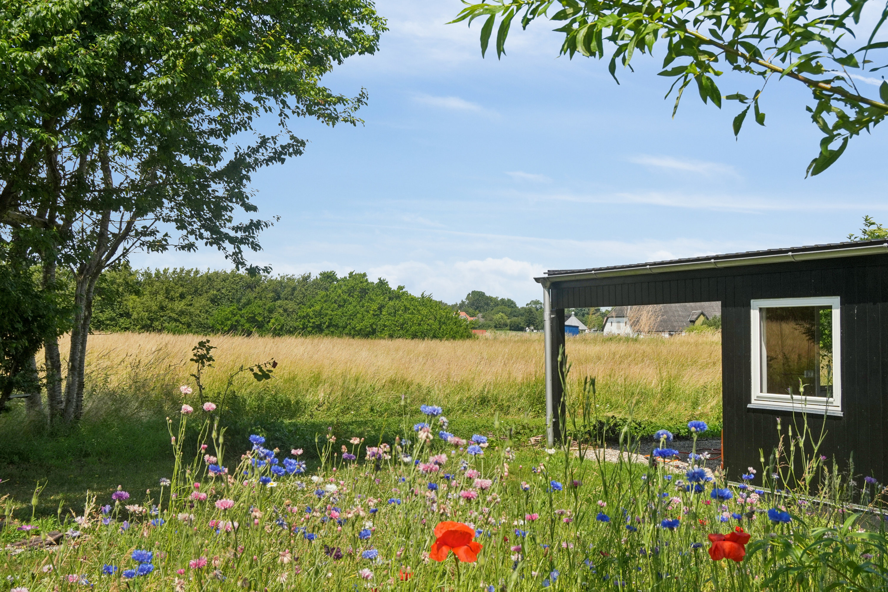 Fremhævet udendørs billede i fuldskærmstilstand. Billede af Nyvej 22, Ulbølle, 5762 Vester Skerninge