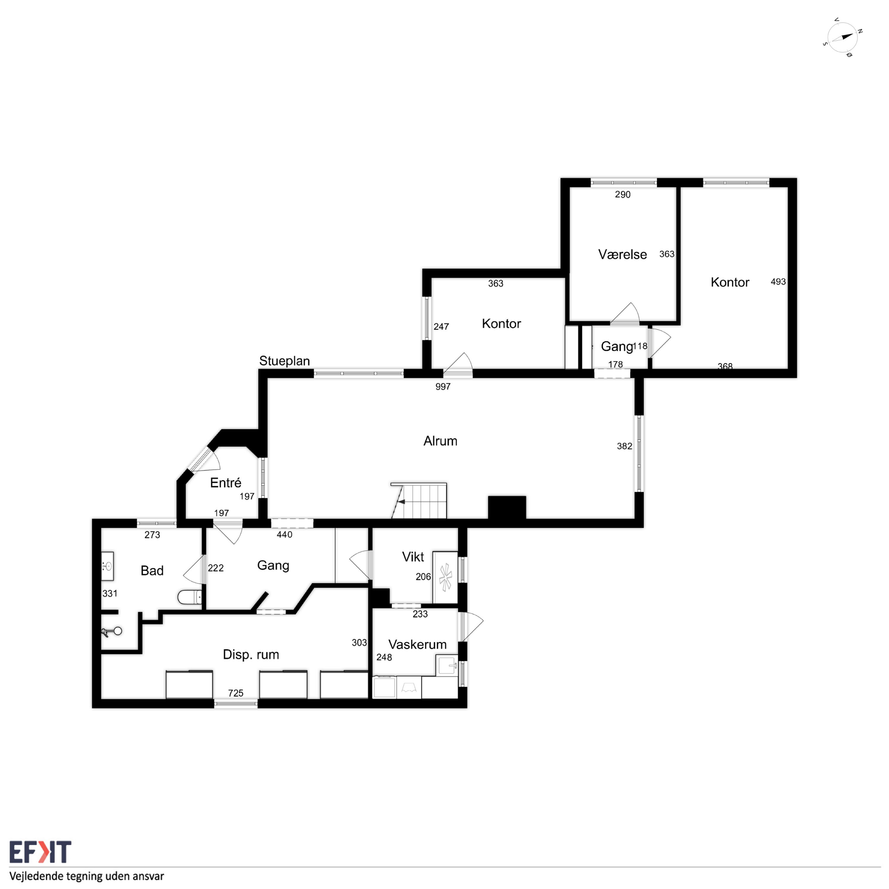 Plantegninger billede af Humblevej 1, 5900 Rudkøbing
