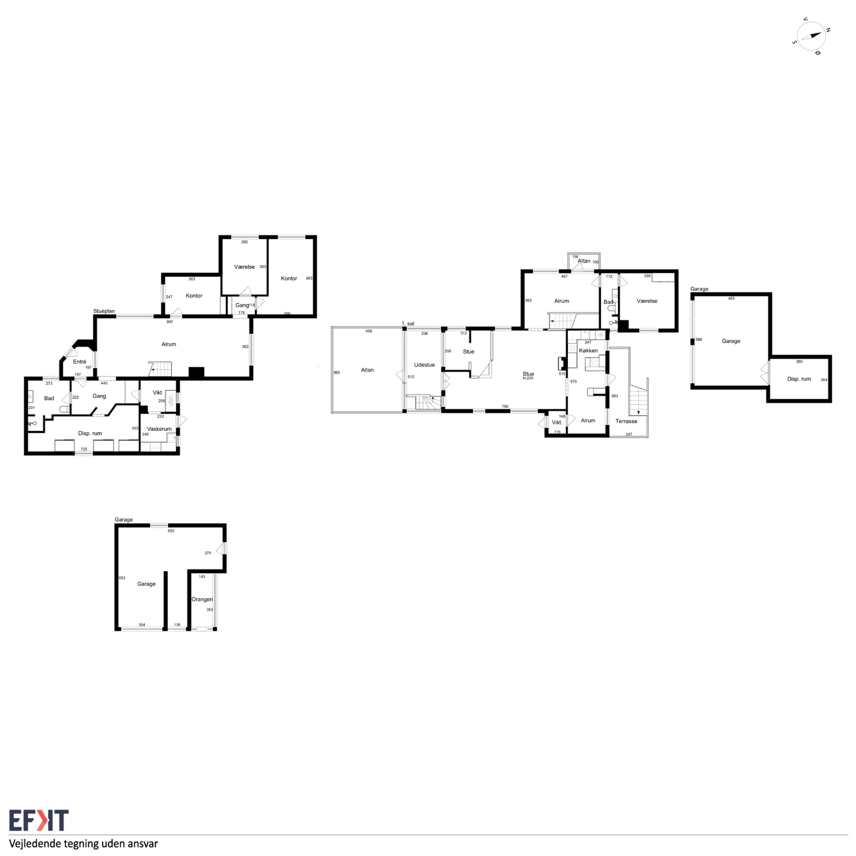 Plantegninger billede af Humblevej 1, 5900 Rudkøbing