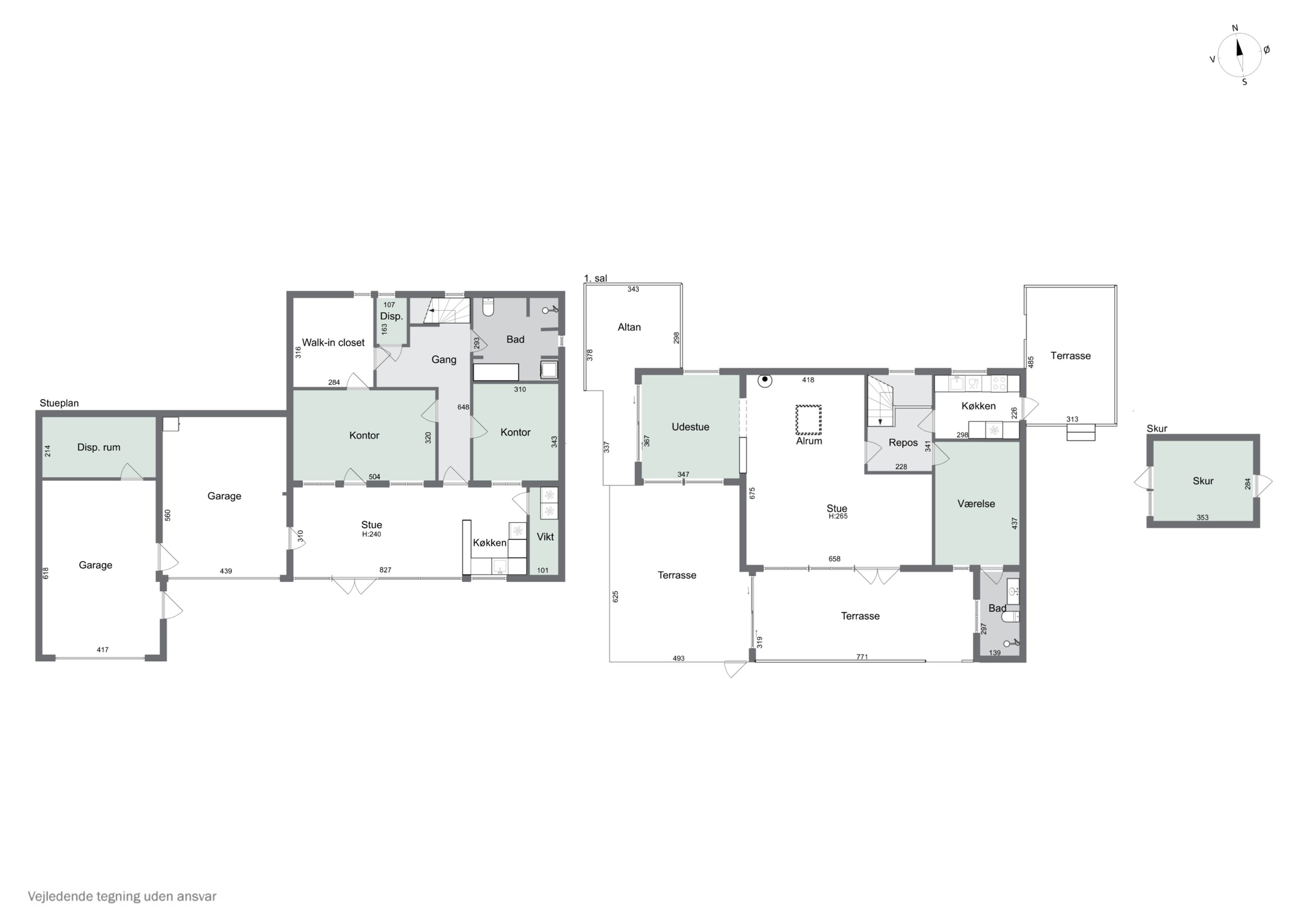 Plantegninger billede af Højagervej 2, 9800 Hjørring