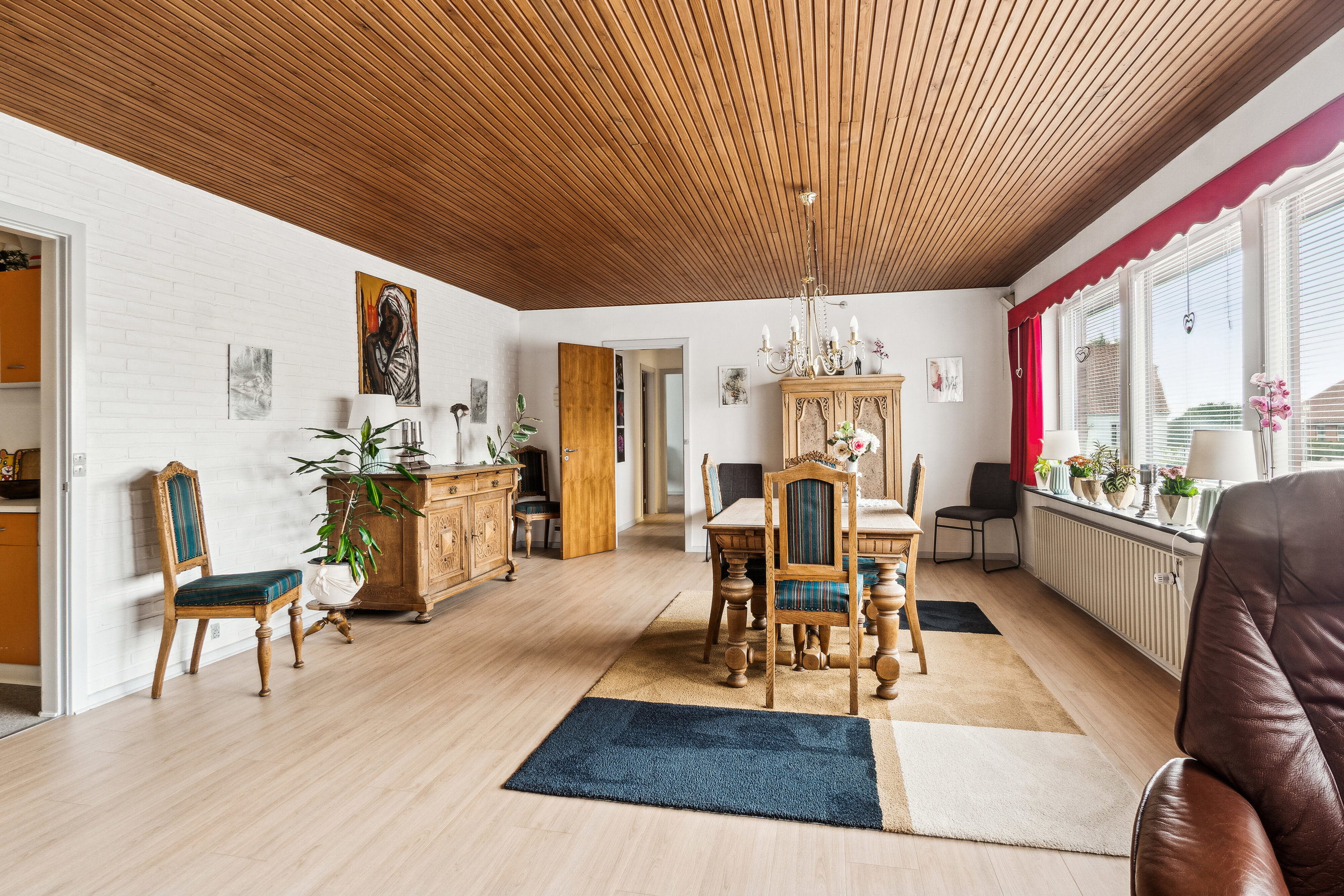 Fremhævet spisestue billede i fuldskærmstilstand. Billede af Rørvigvej 65, 4500 Nykøbing Sj