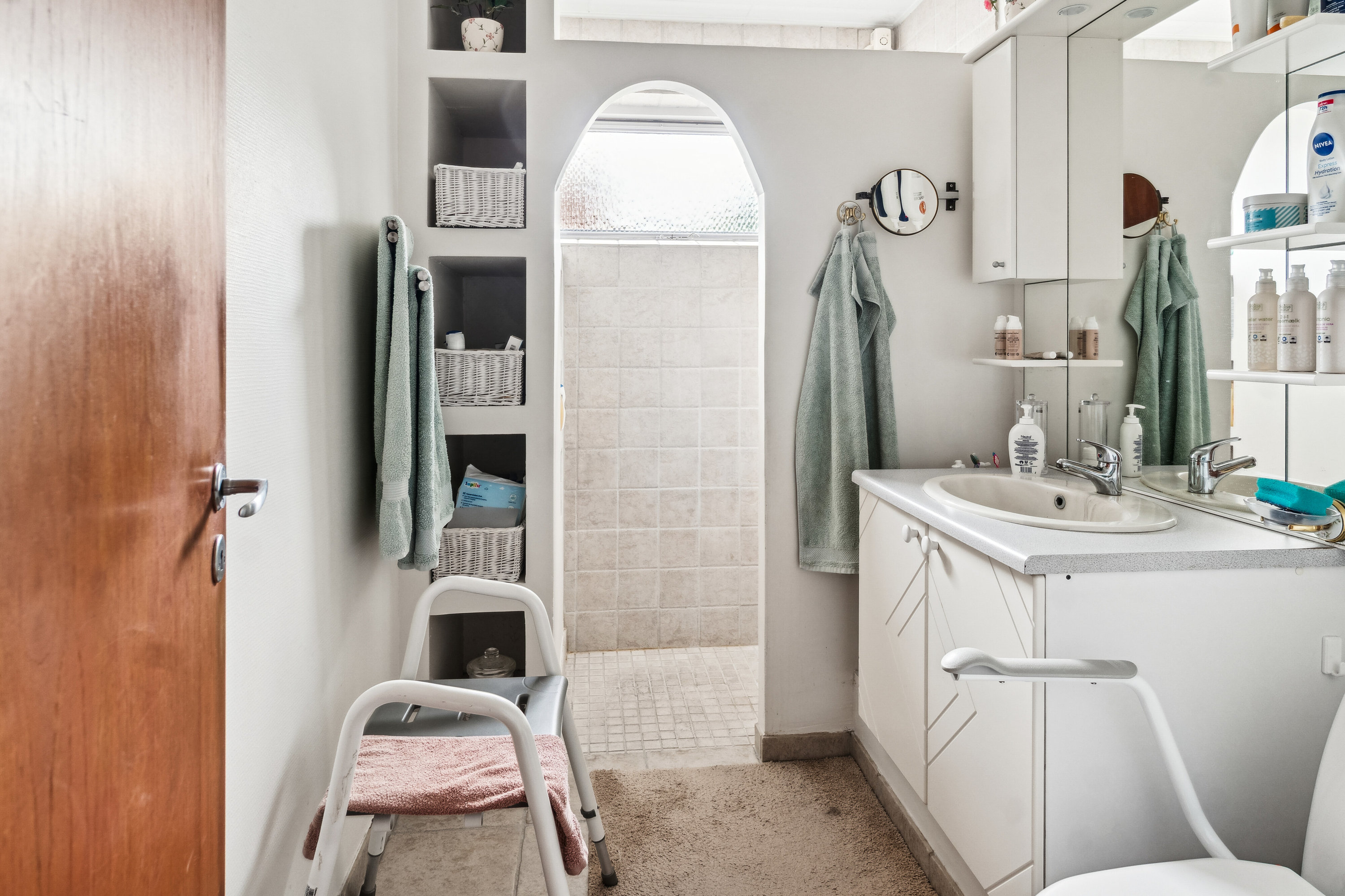 Fremhævet badeværelse billede i fuldskærmstilstand. Billede af Rørvigvej 65, 4500 Nykøbing Sj