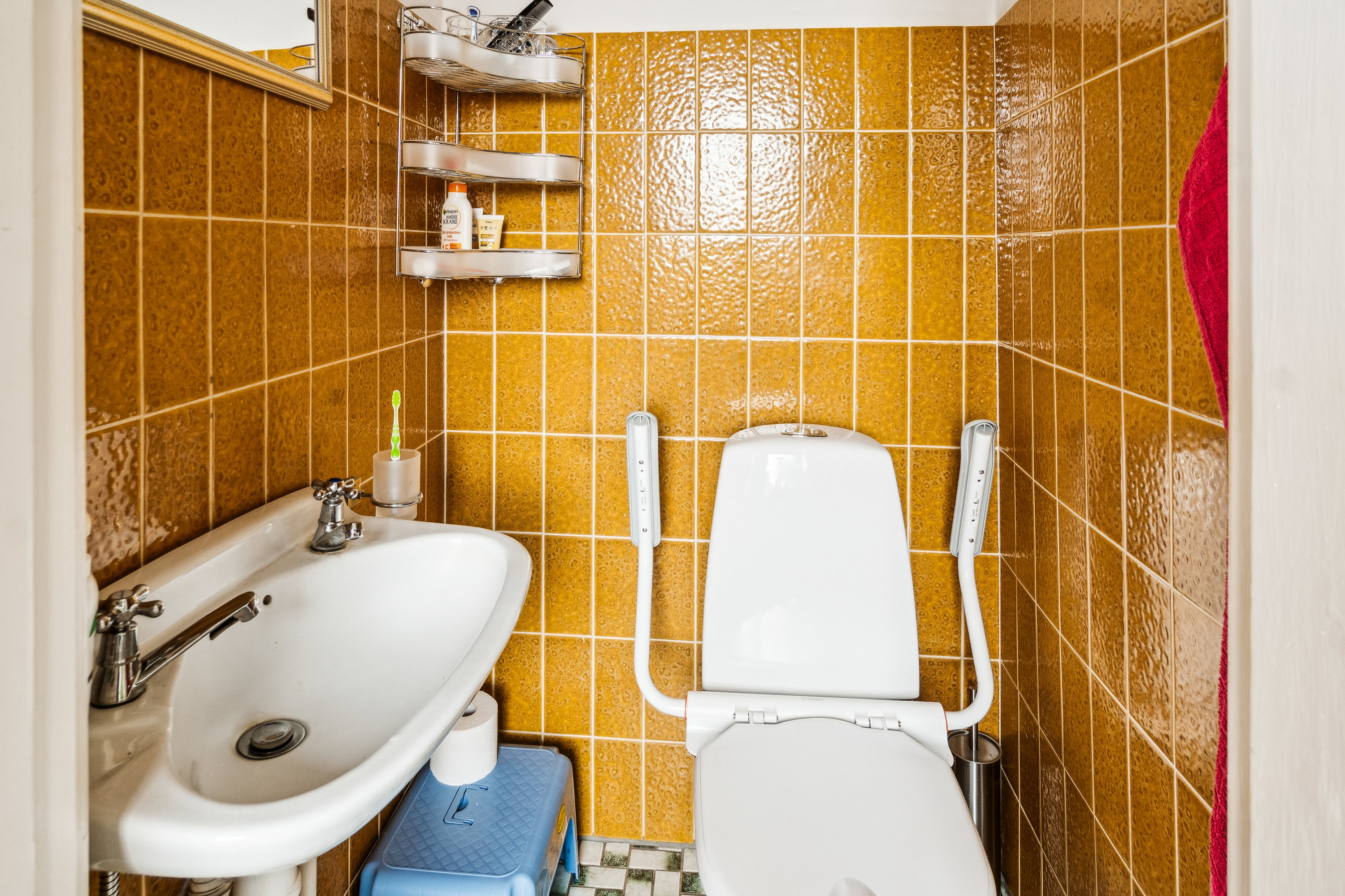 Fremhævet badeværelse billede i fuldskærmstilstand. Billede af Rørvigvej 65, 4500 Nykøbing Sj