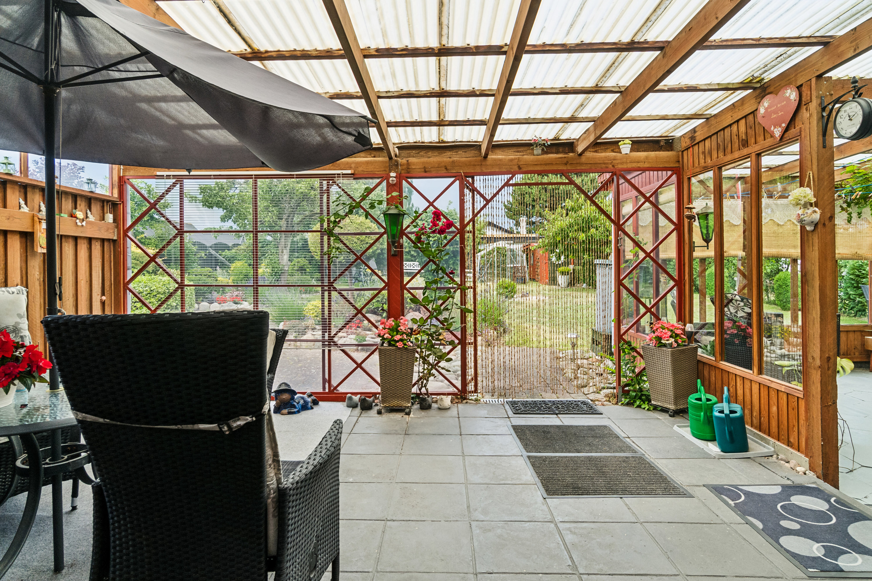 Fremhævet udestue billede i fuldskærmstilstand. Billede af Rørvigvej 65, 4500 Nykøbing Sj