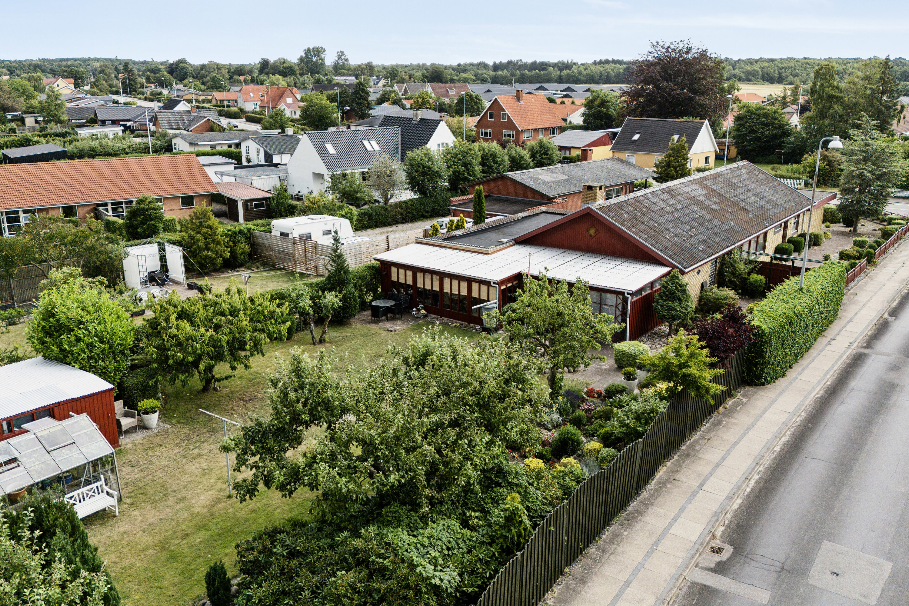 Miniaturebillede 1: udendørs. Billede af Rørvigvej 65, 4500 Nykøbing Sj