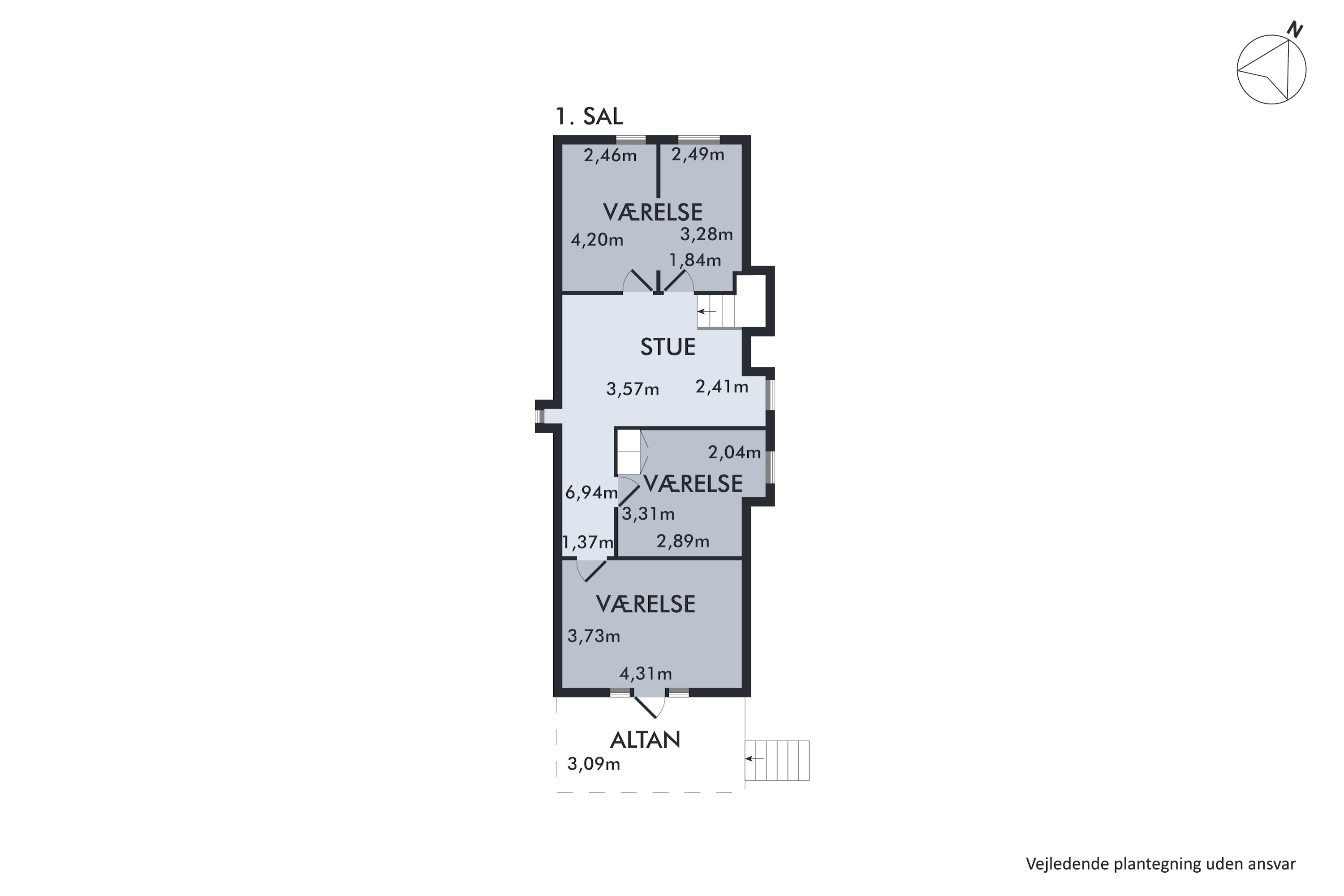 Plantegninger billede af Ørndrupvej 111, Torp, 7960 Karby