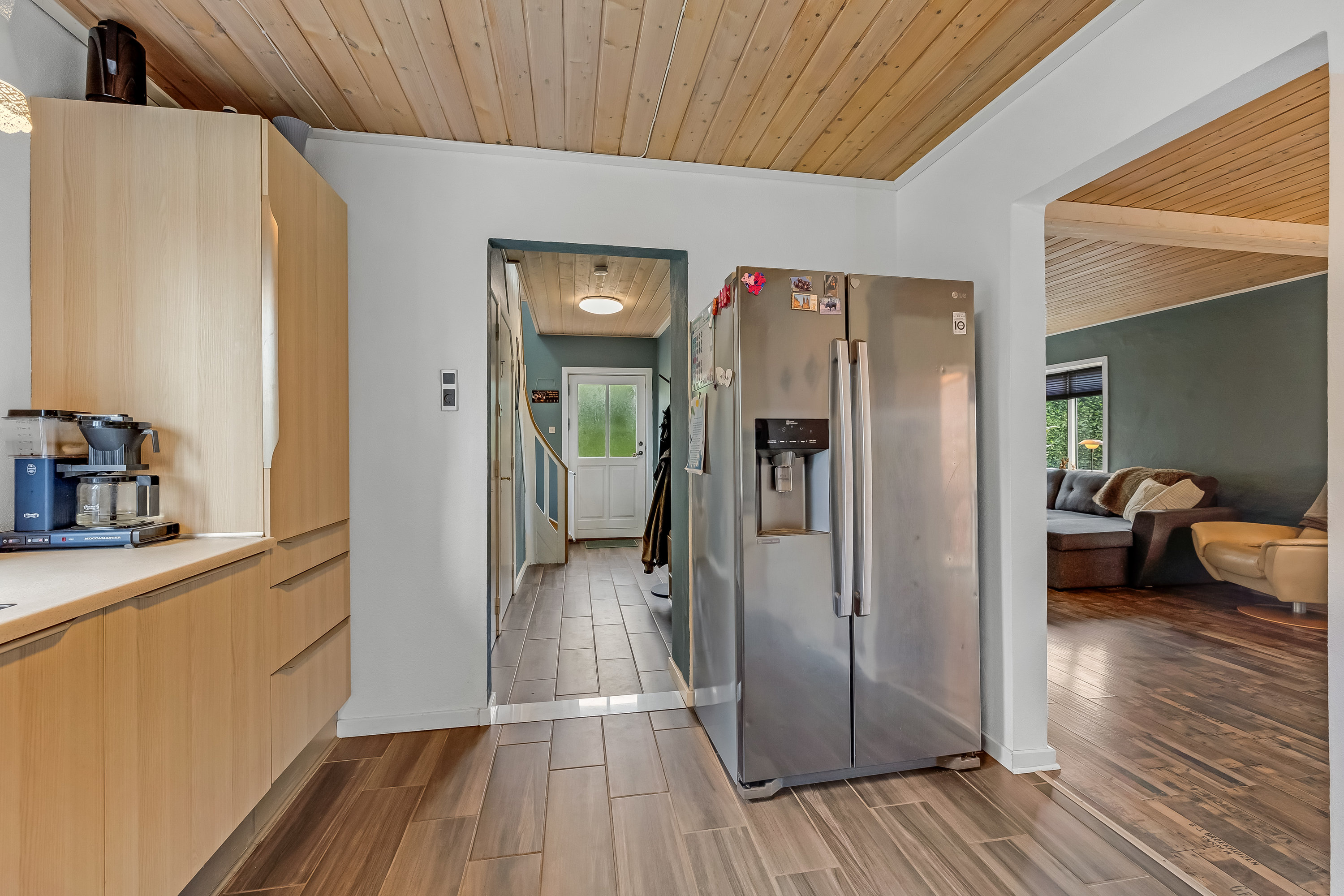 Fremhævet gang billede i fuldskærmstilstand. Billede af Vardevej 102, Lyne, 6880 Tarm