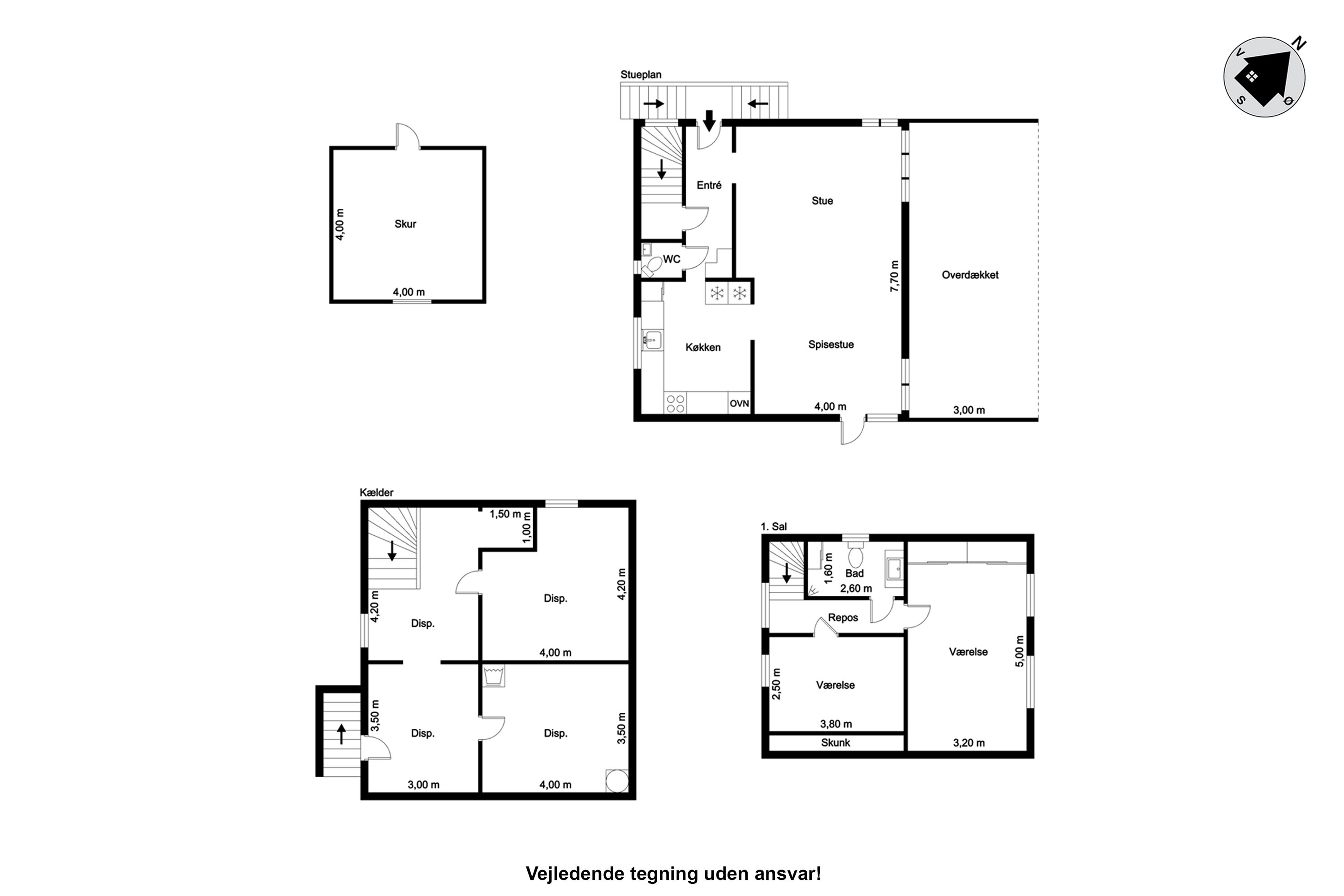 Plantegninger billede af Vardevej 102, Lyne, 6880 Tarm