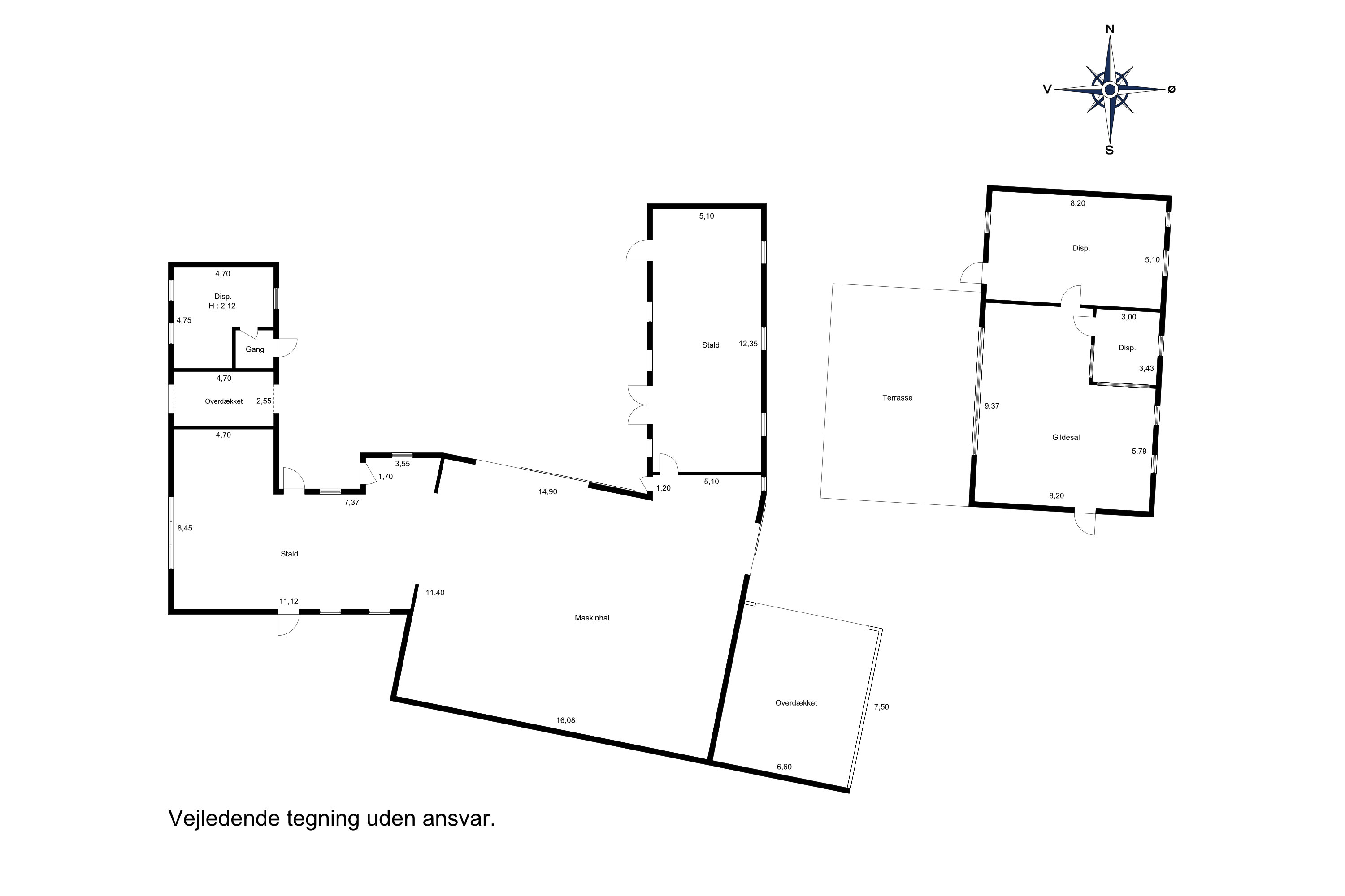 Plantegninger billede af Lergårdsvej 33, Aas, 4640 Faxe