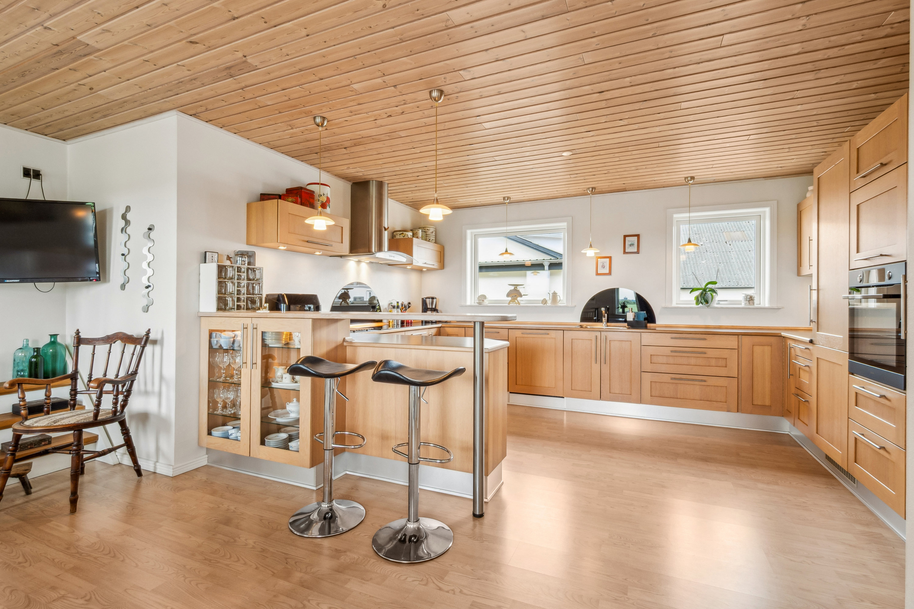 Fremhævet køkken billede i fuldskærmstilstand. Billede af Ørndrupvej 111, Torp, 7960 Karby