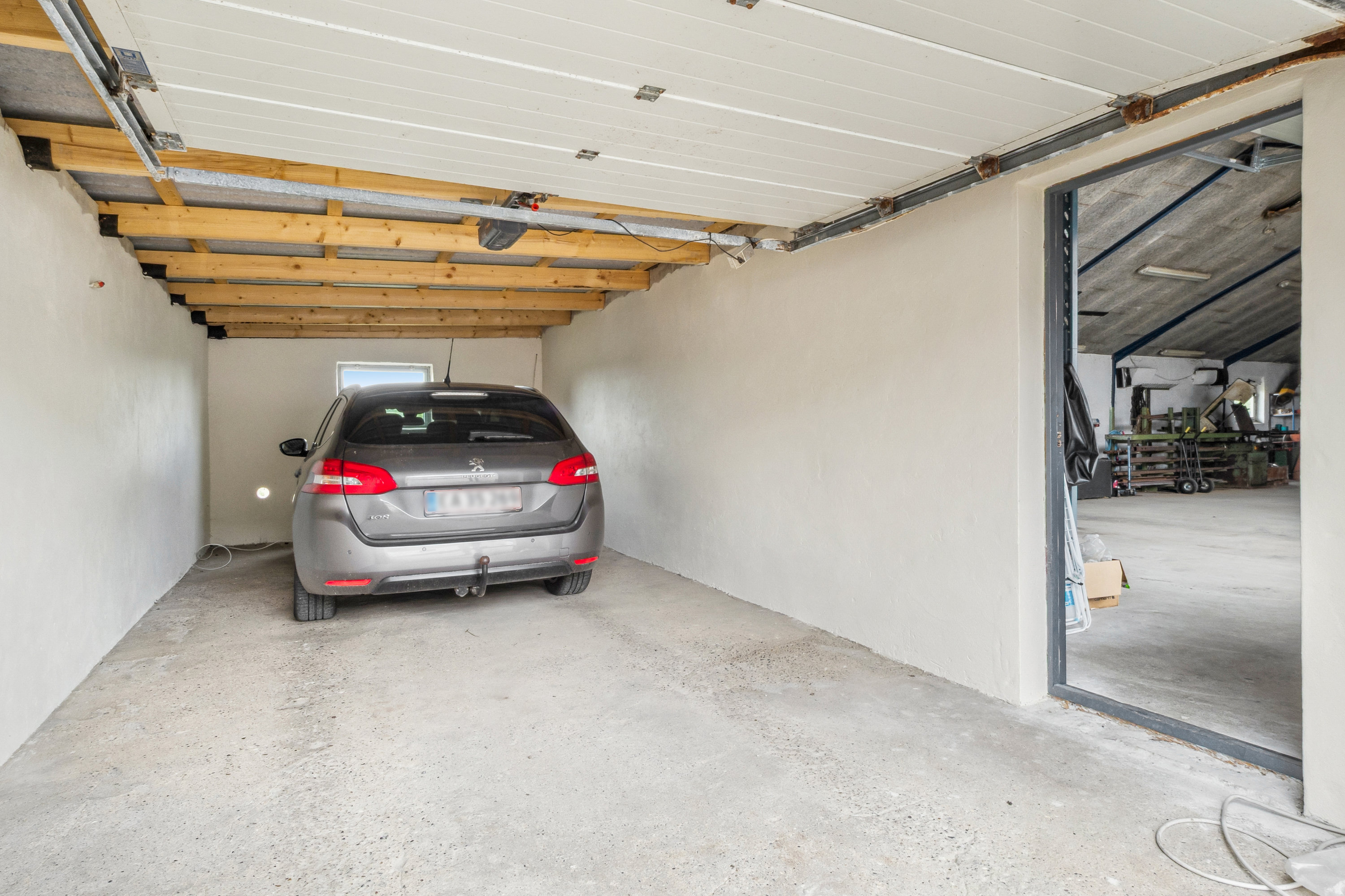 Fremhævet garage billede i fuldskærmstilstand. Billede af Ørndrupvej 111, Torp, 7960 Karby