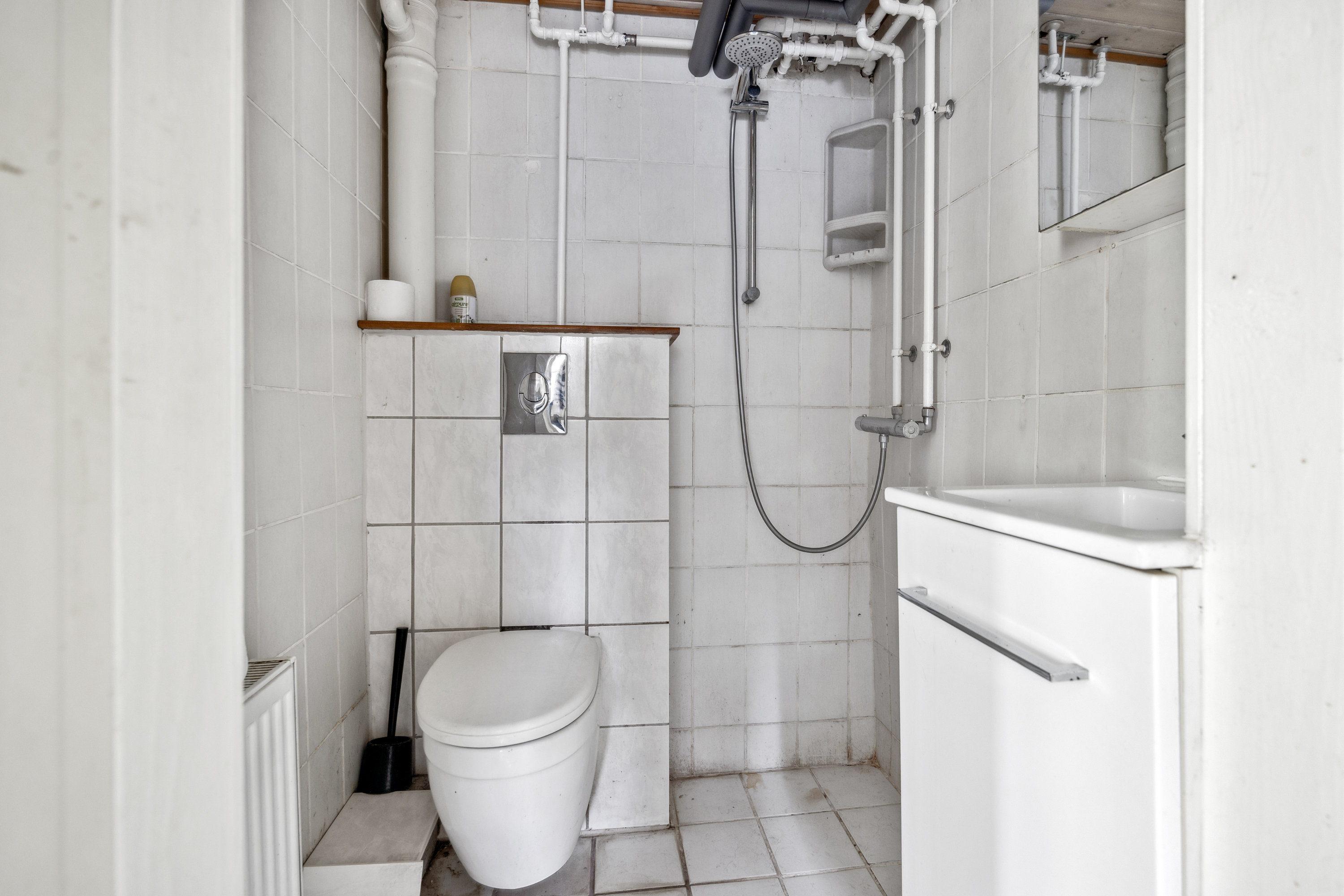 Fremhævet badeværelse billede i fuldskærmstilstand. Billede af Grøndalsvej 2, Hobro By, 9500 Hobro