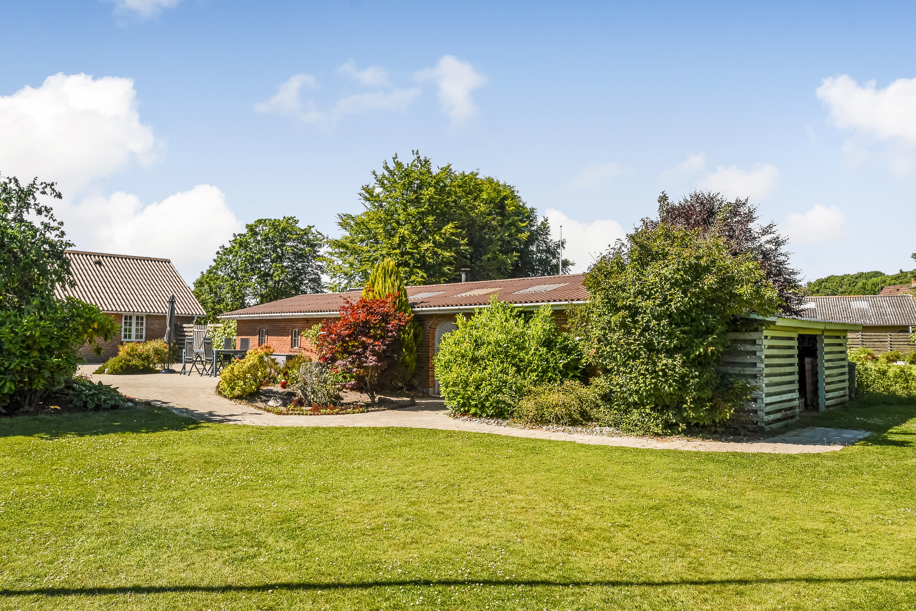 Fremhævet have billede i fuldskærmstilstand. Billede af Bækkevej 5, 6623 Vorbasse