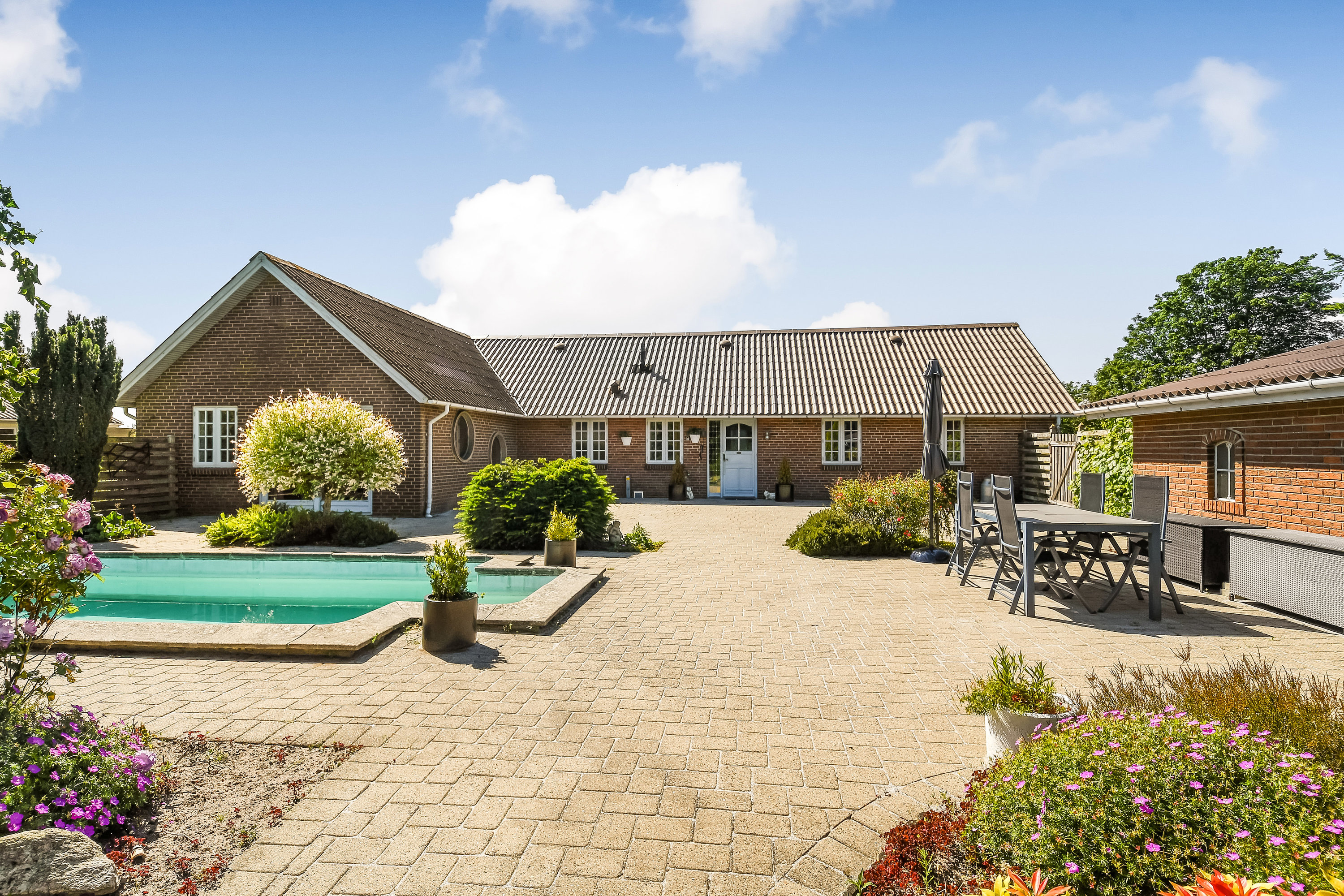 Fremhævet ejendommen billede i fuldskærmstilstand. Billede af Bækkevej 5, 6623 Vorbasse