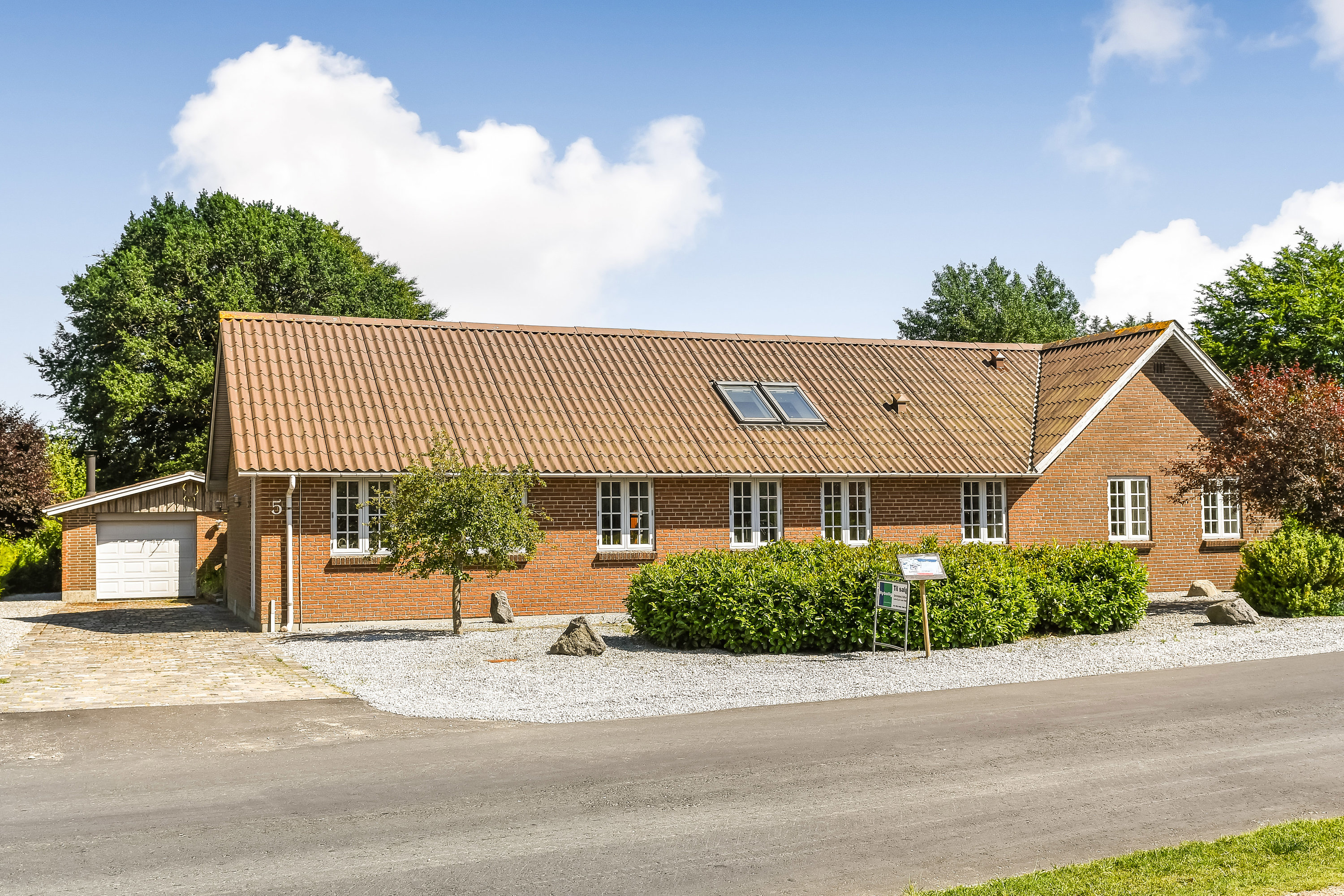 Fremhævet ejendommen billede i fuldskærmstilstand. Billede af Bækkevej 5, 6623 Vorbasse