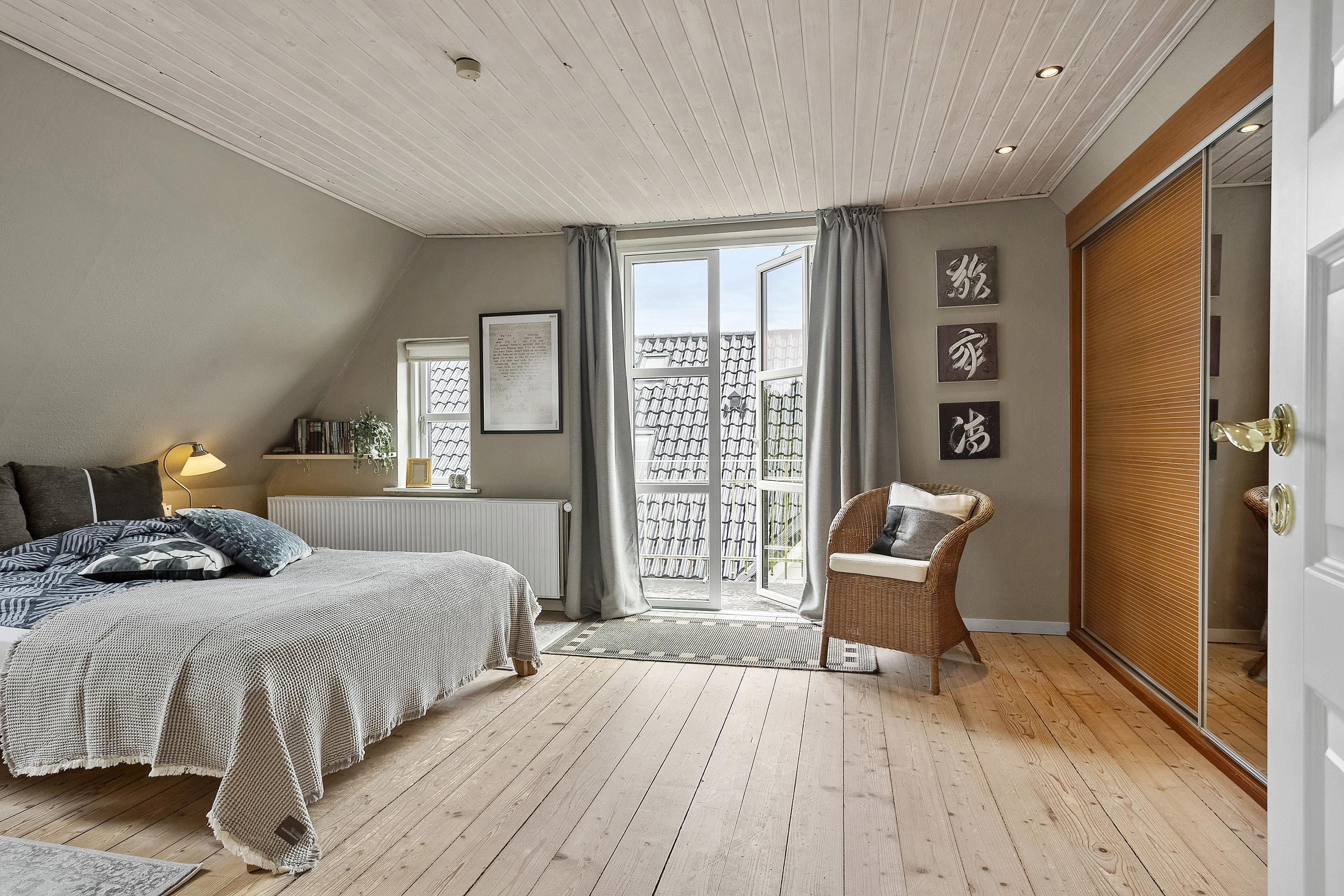 Fremhævet soveværelse billede i fuldskærmstilstand. Billede af P.A. Madvigs Vej 30, 6100 Haderslev