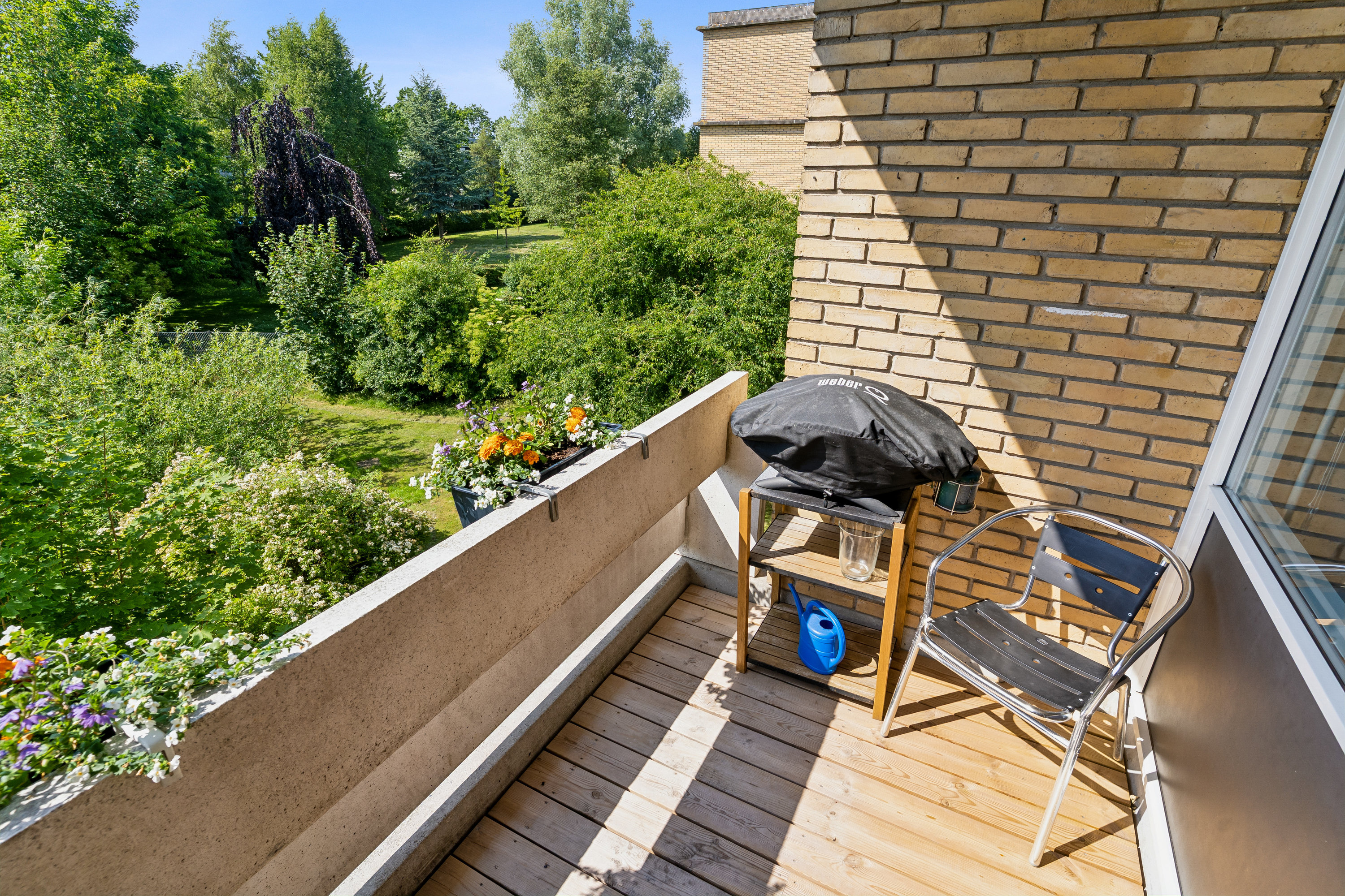 Fremhævet altan billede i fuldskærmstilstand. Billede af Ryetvej 63, 1. mf., 3500 Værløse