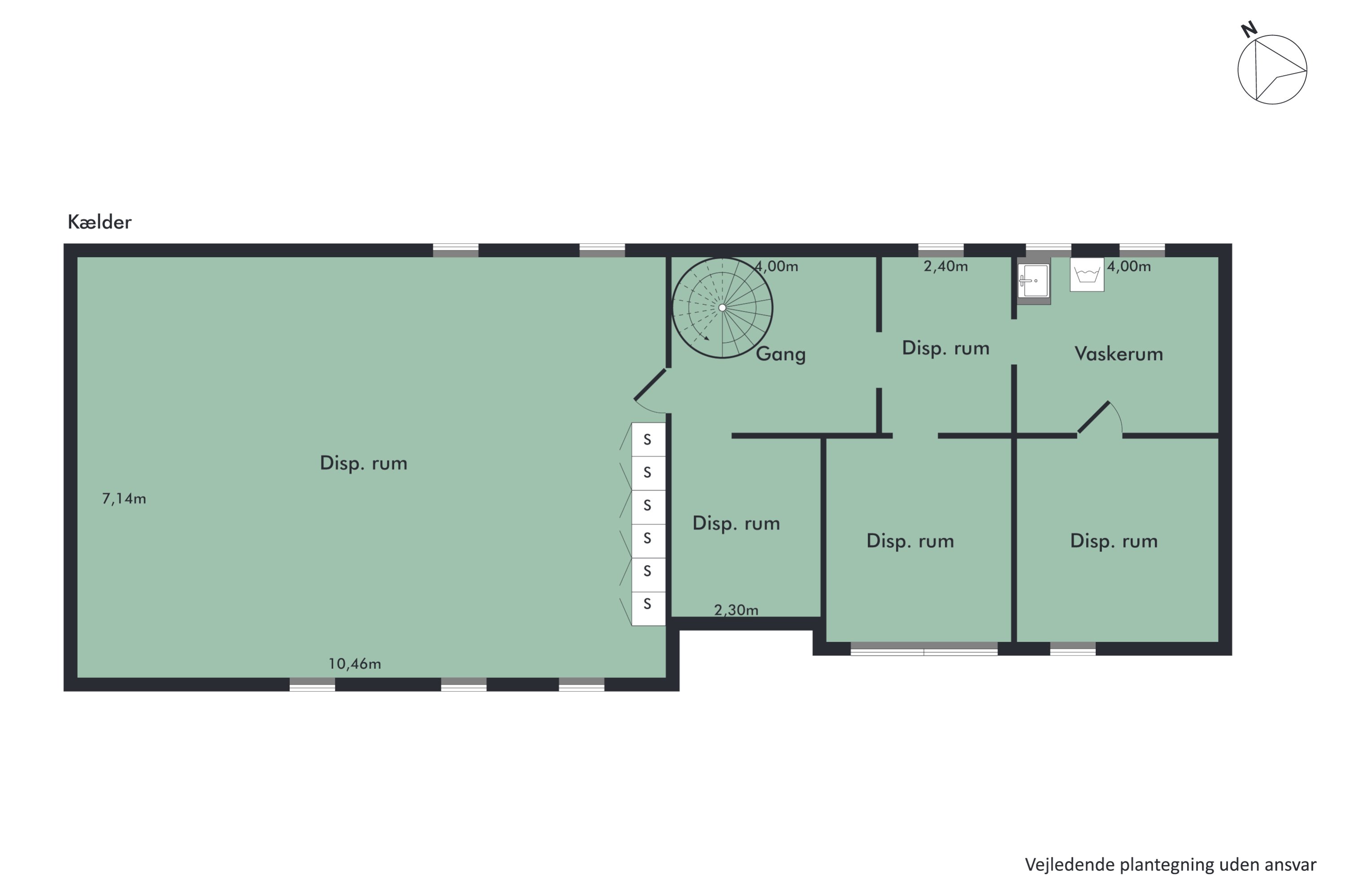 Plantegninger billede af Grindstedvej 43, Hammer Bakker, 9310 Vodskov