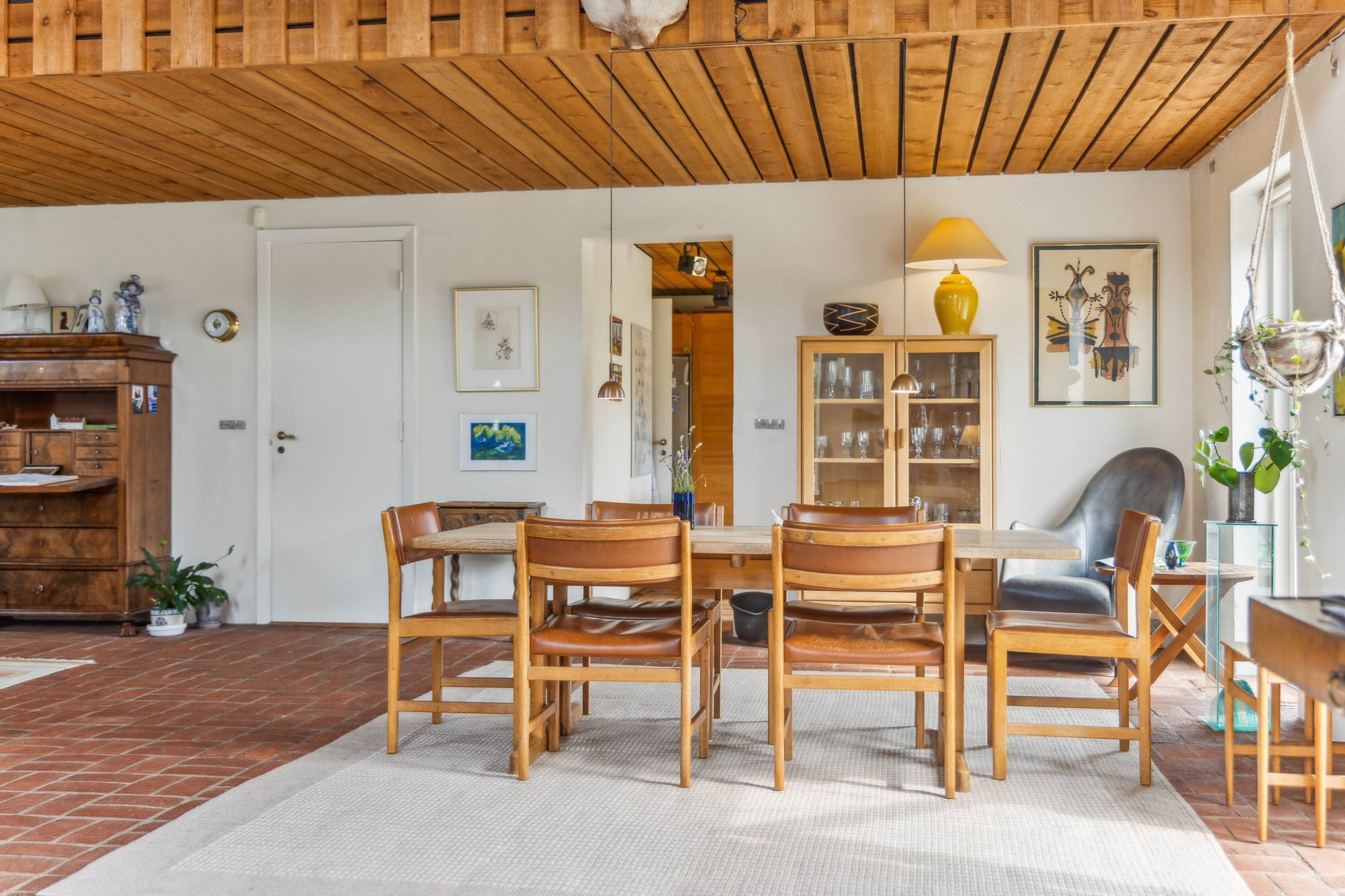 Fremhævet spisestue billede i fuldskærmstilstand. Billede af Grindstedvej 43, Hammer Bakker, 9310 Vodskov