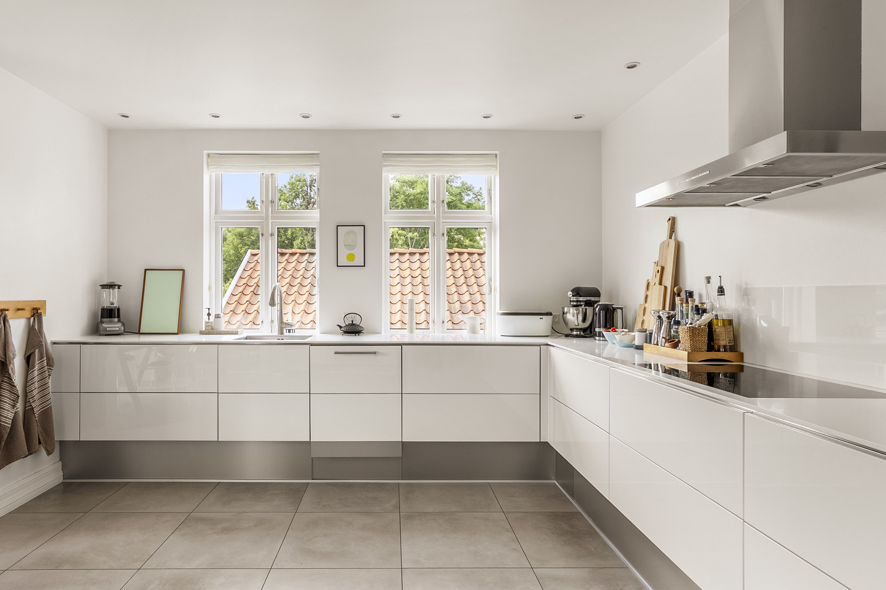 Fremhævet køkken billede i fuldskærmstilstand. Billede af Kirkebakken 9, 6200 Aabenraa