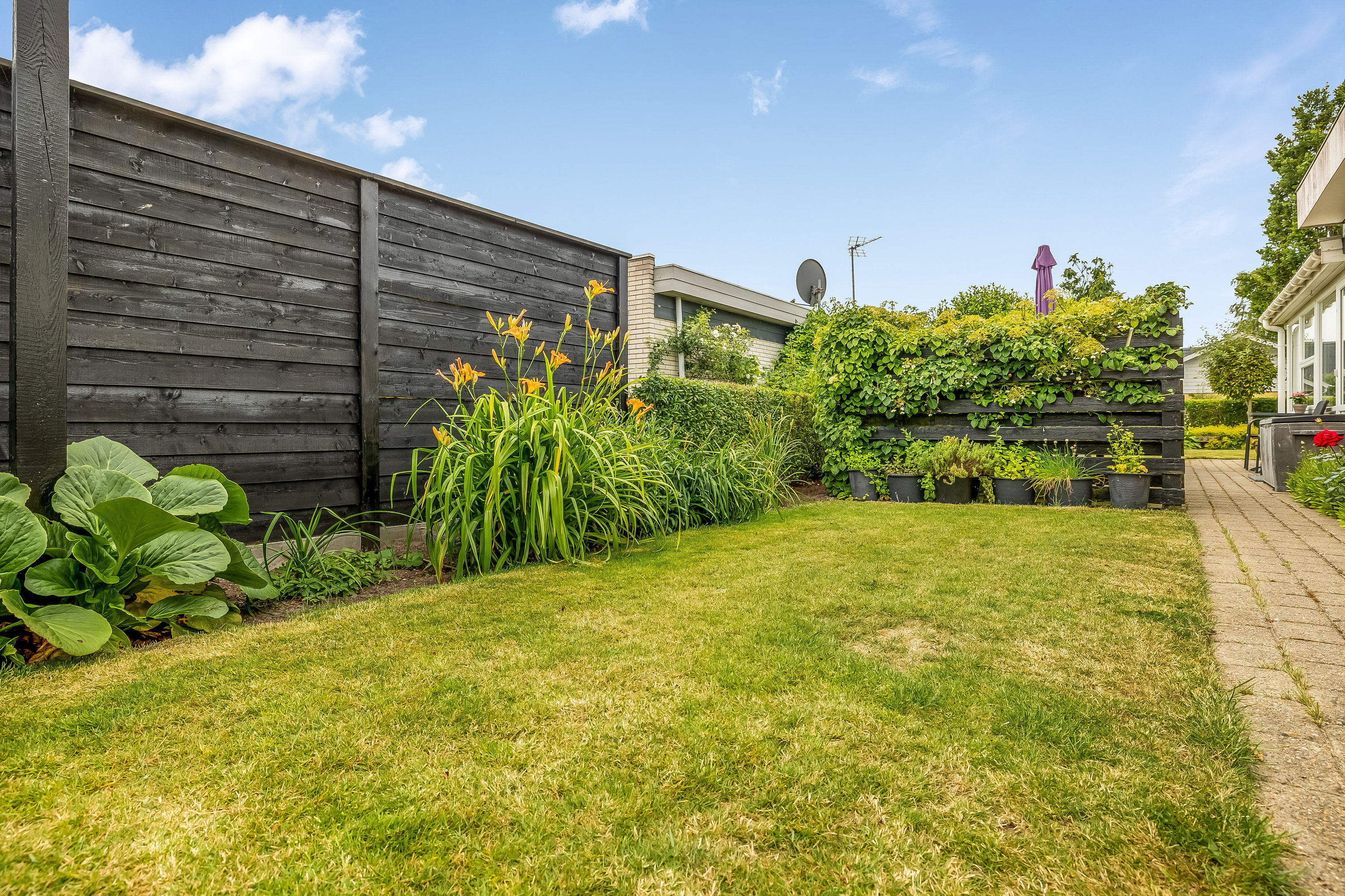 Fremhævet have billede i fuldskærmstilstand. Billede af Pilevej 19, 6880 Tarm