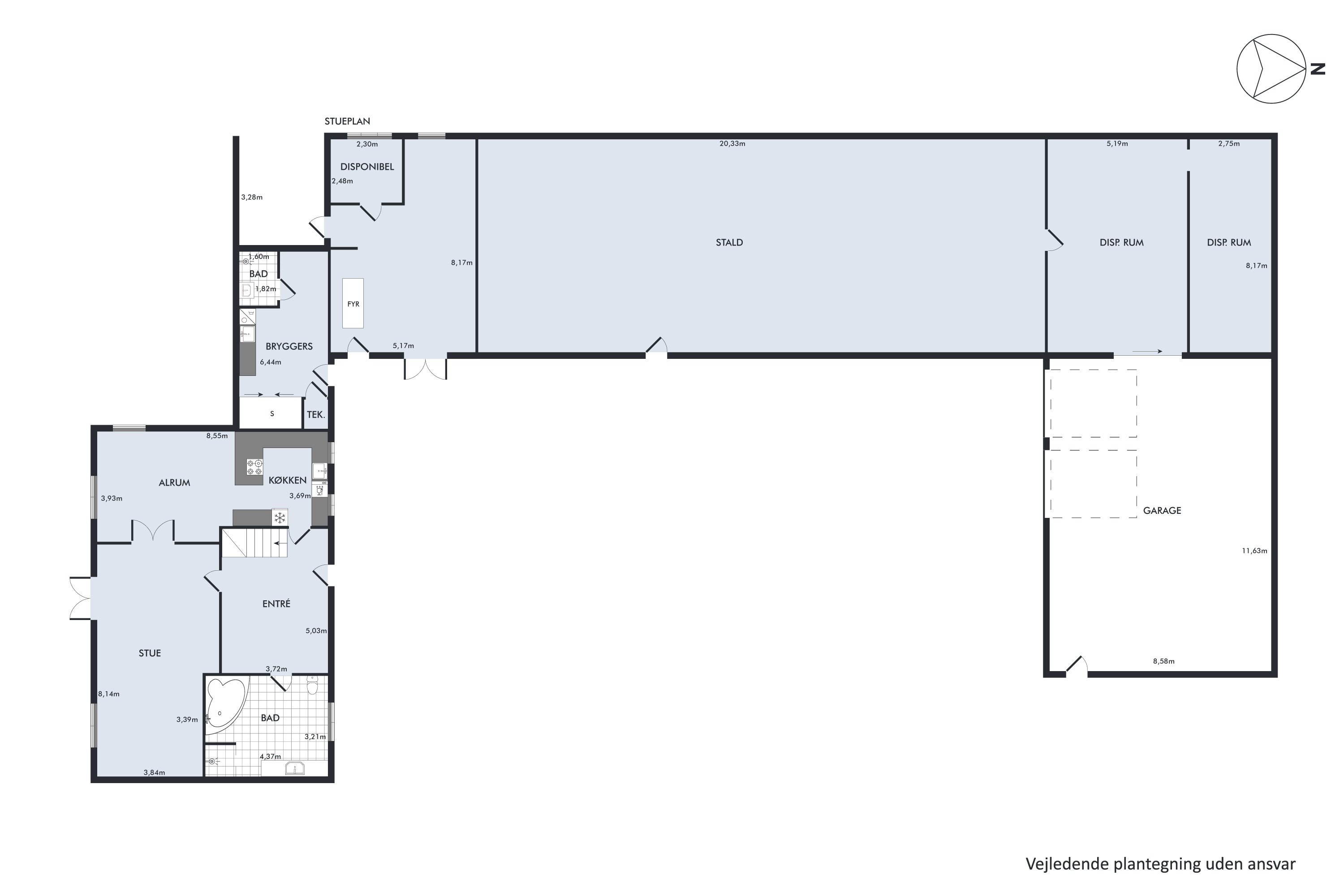 Plantegninger billede af Ebeltoftvej 126, Ommestrup, 8544 Mørke