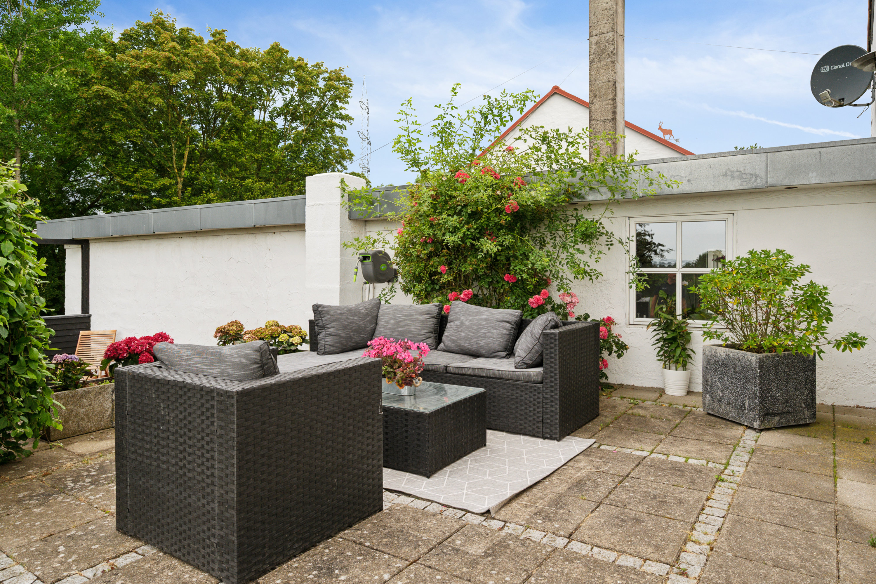 Fremhævet terrasse billede i fuldskærmstilstand. Billede af Ebeltoftvej 126, Ommestrup, 8544 Mørke