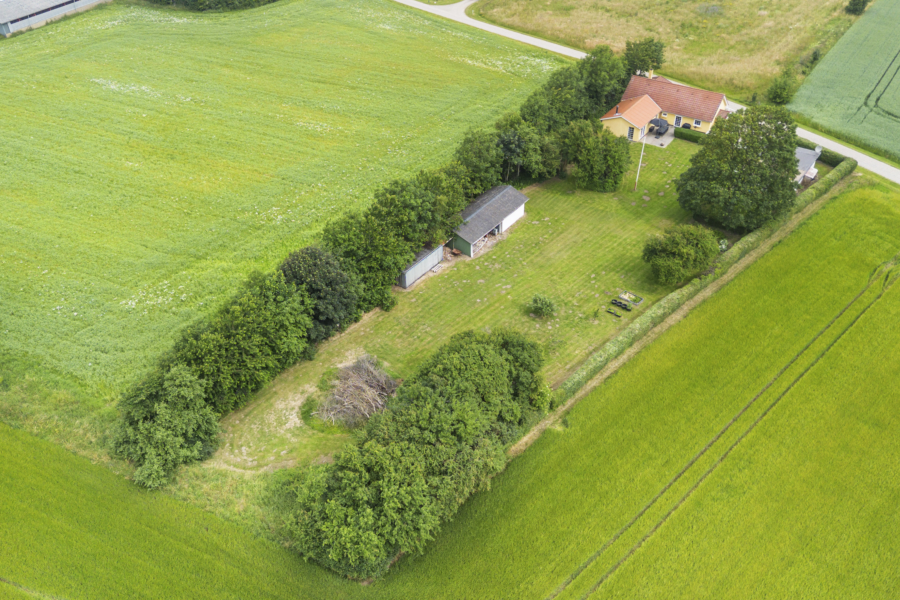 Fremhævet ejendommen billede i fuldskærmstilstand. Billede af Firringvej 1, Tuesbøl, 6650 Brørup