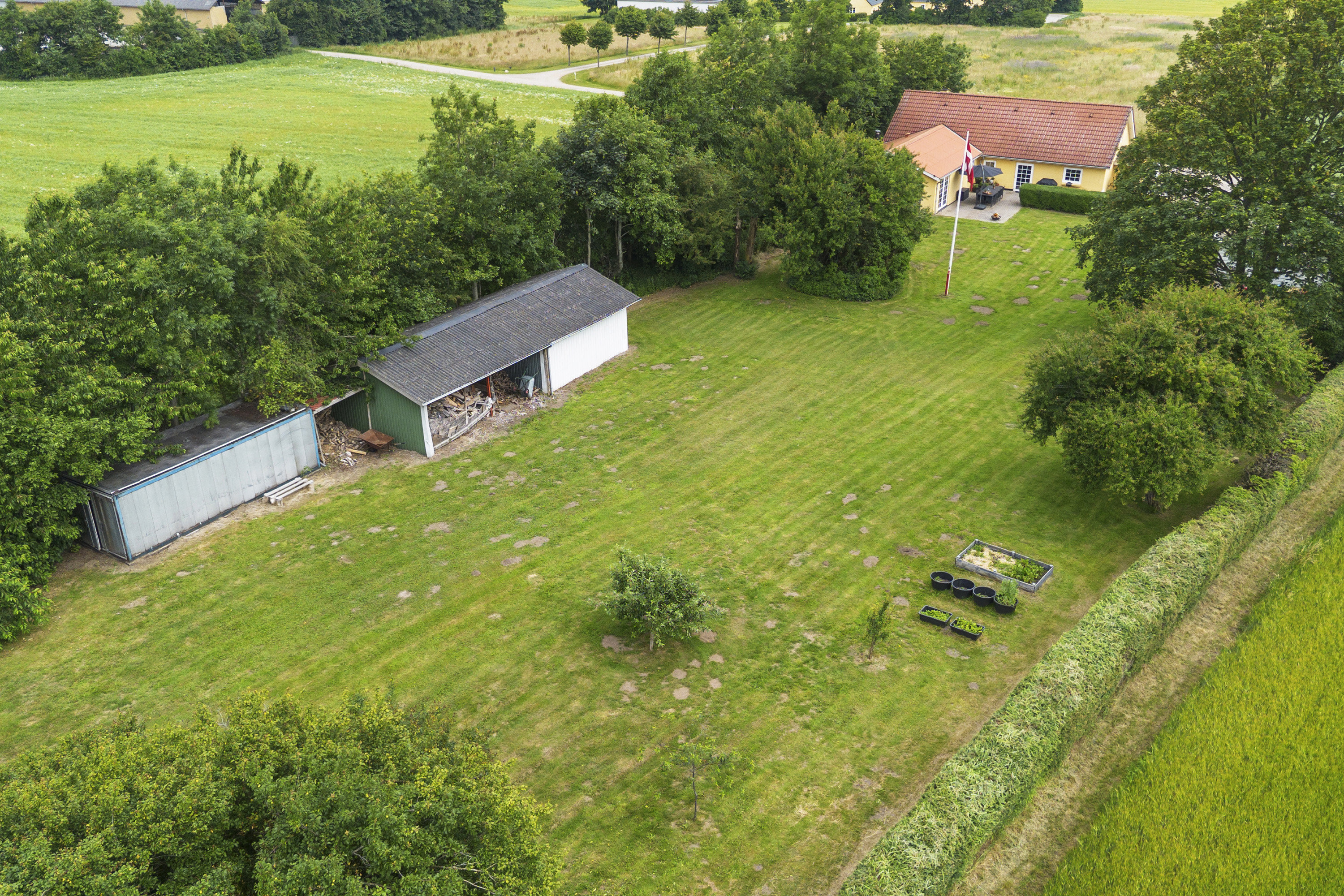 Fremhævet ejendommen billede i fuldskærmstilstand. Billede af Firringvej 1, Tuesbøl, 6650 Brørup