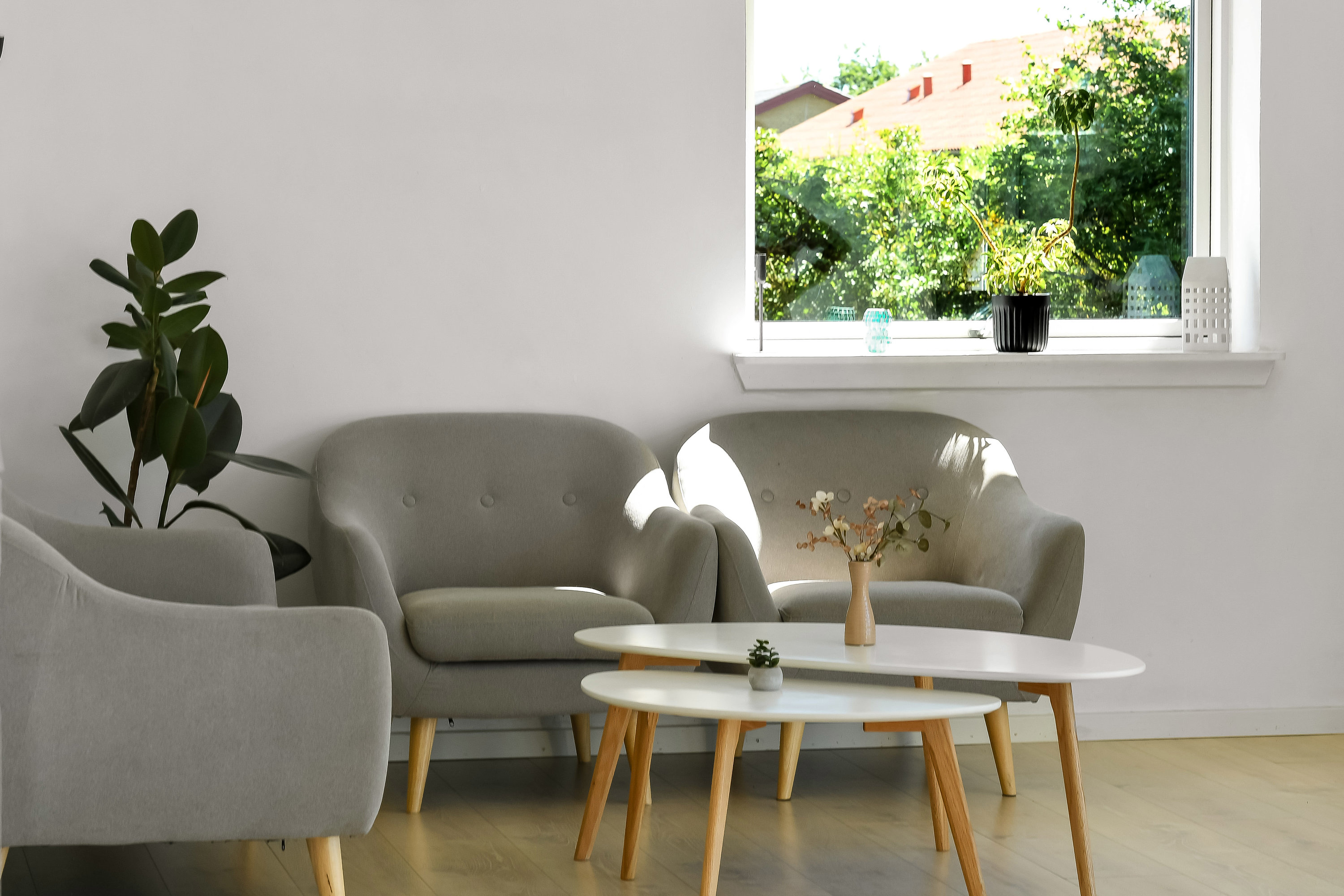 Fremhævet stue billede i fuldskærmstilstand. Billede af Fyrrevænget 314, 7190 Billund