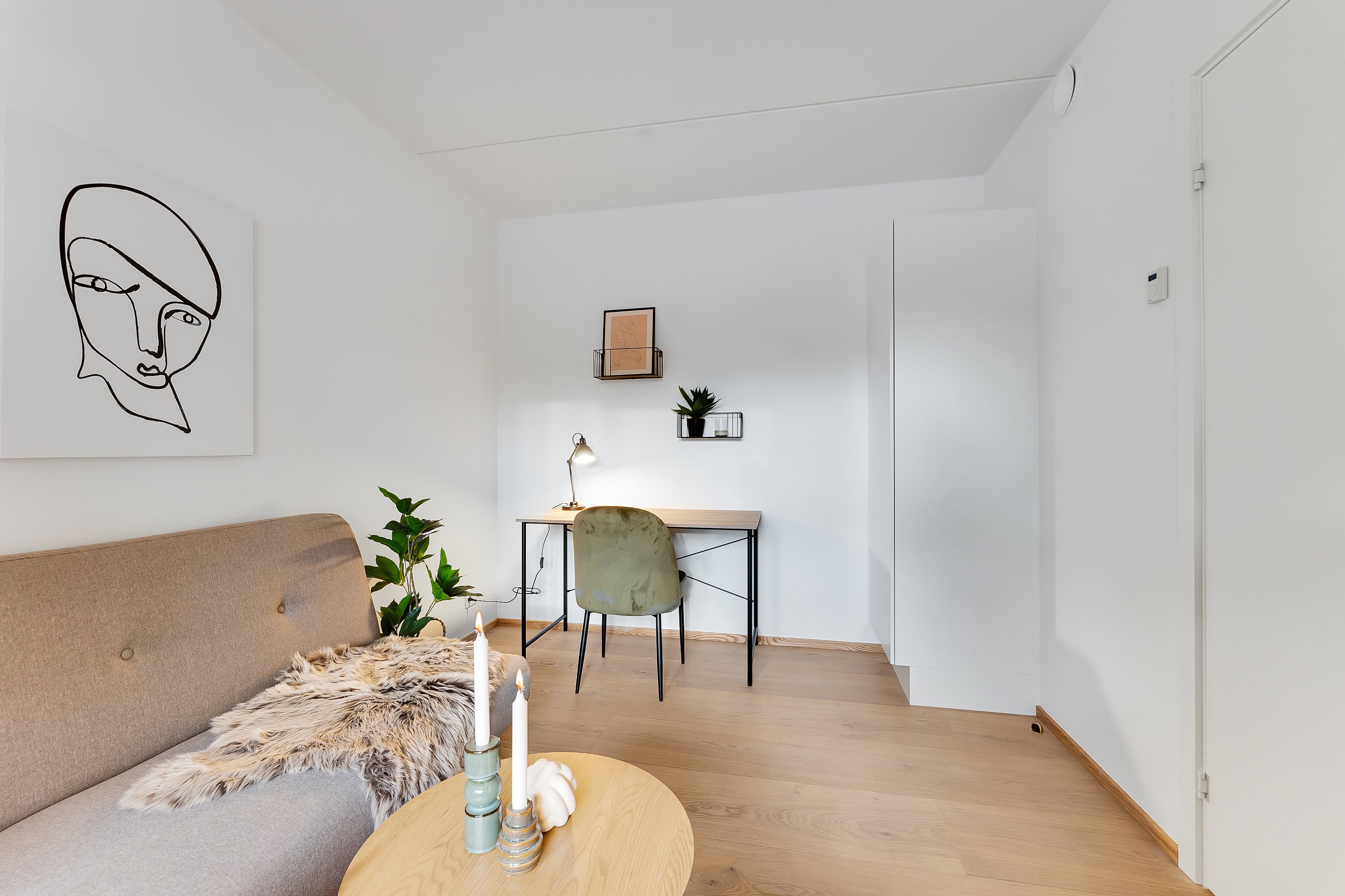 Fremhævet  billede i fuldskærmstilstand. Billede af Markedsgade 10, 4. 25., 8900 Randers C