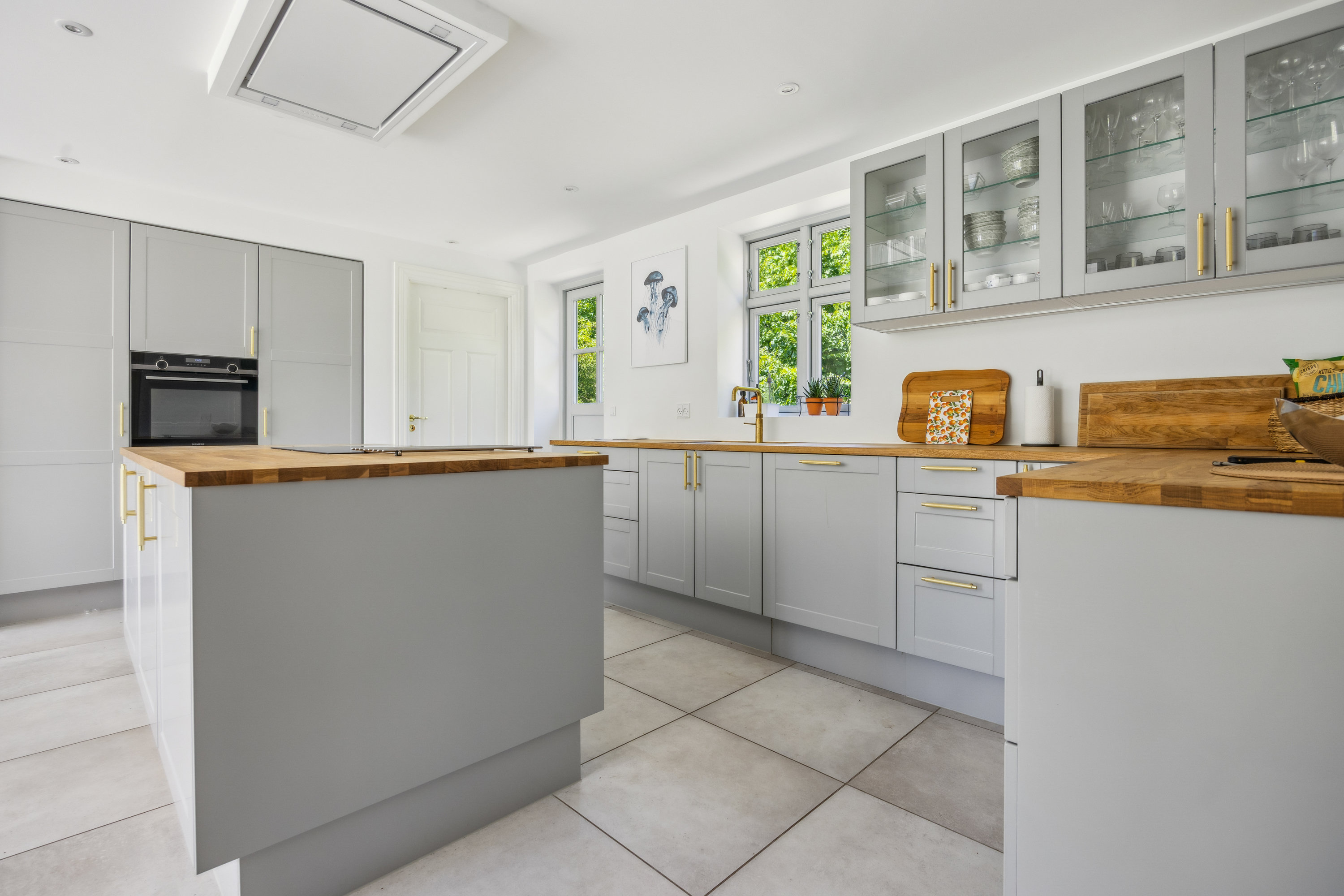 Fremhævet køkken billede i fuldskærmstilstand. Billede af Vråvej 1A, 9510 Arden