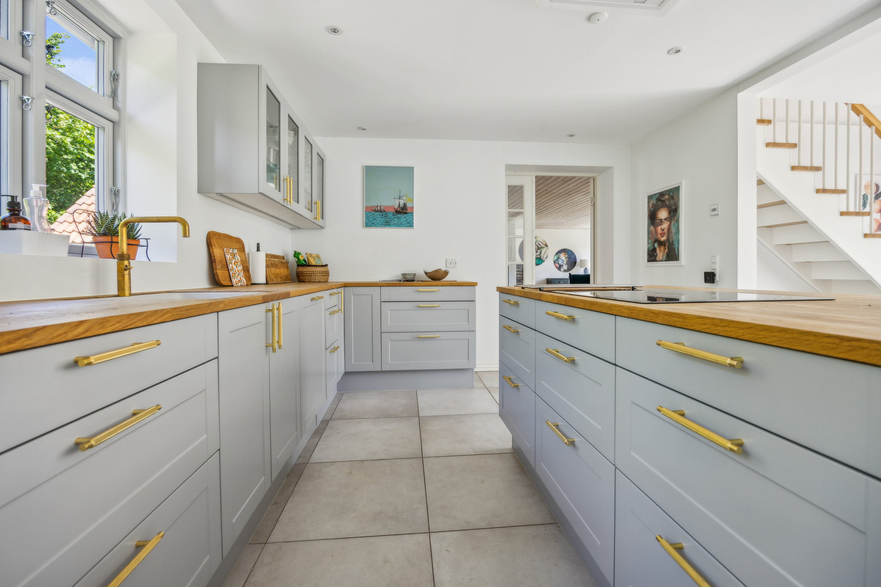 Fremhævet køkken billede i fuldskærmstilstand. Billede af Vråvej 1A, 9510 Arden